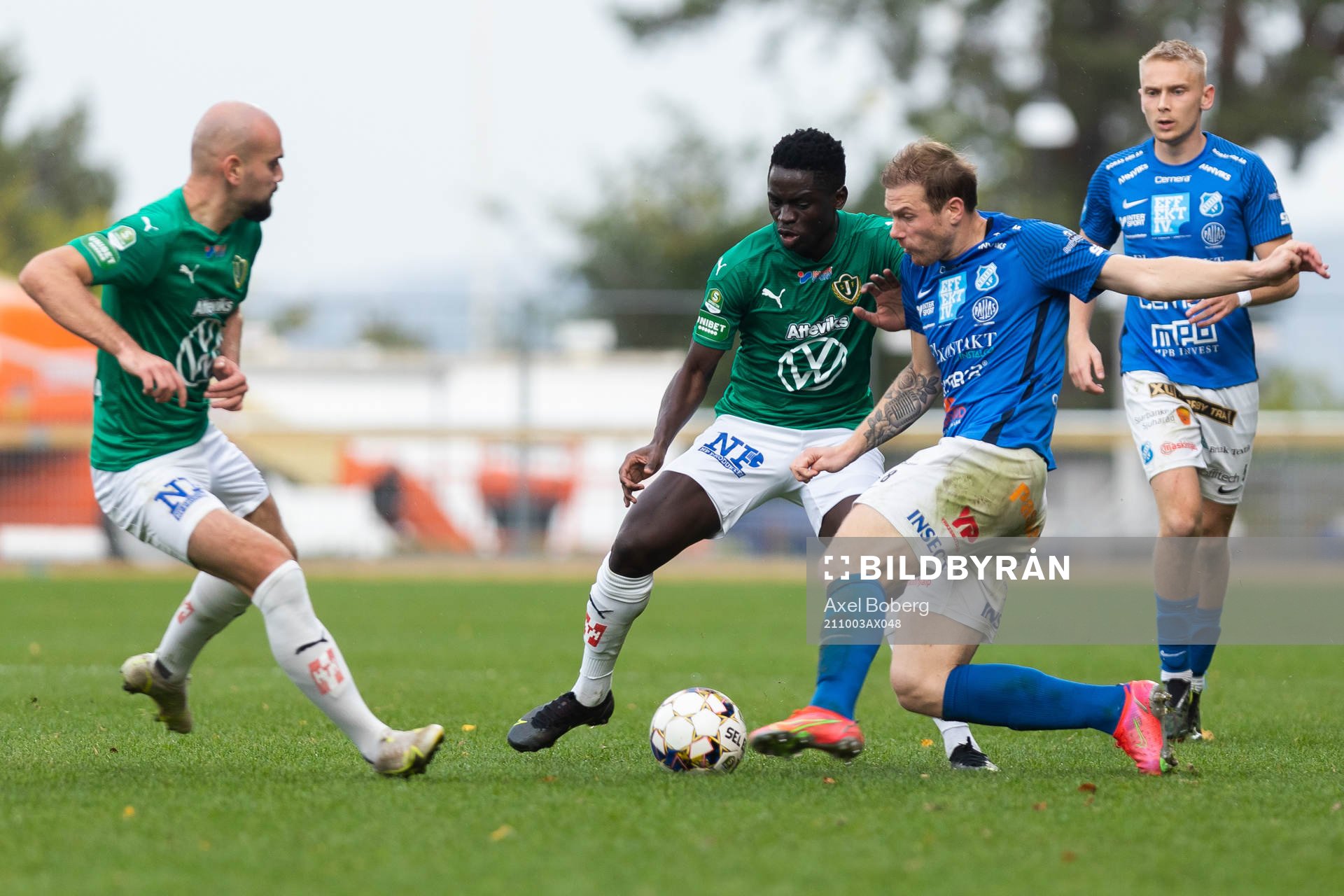 Jönköpings Eric Johana Omondi och Norrbys Nicklas