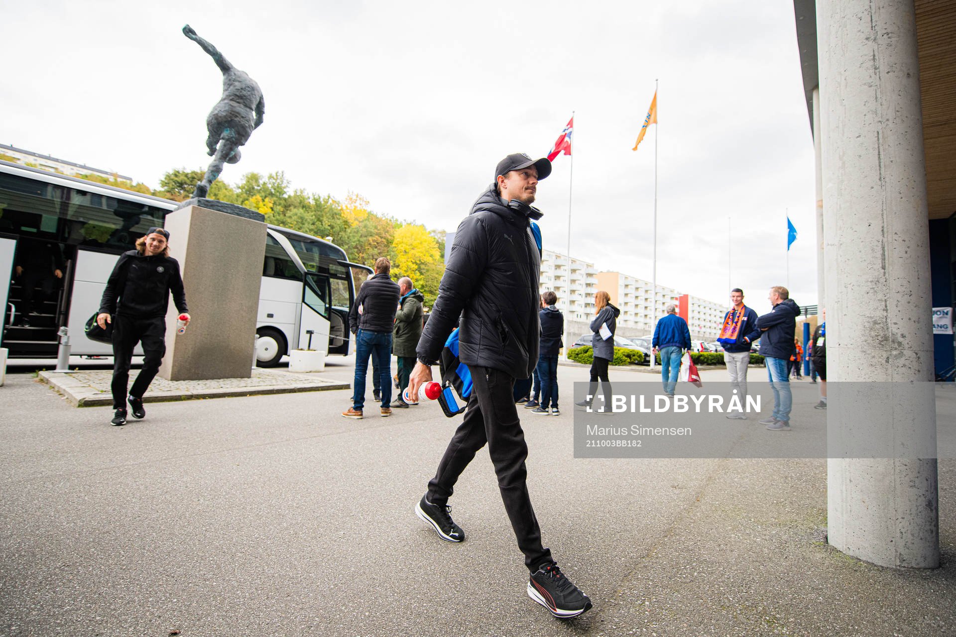 Per Rasmus Lindkvist of HamKam arrives