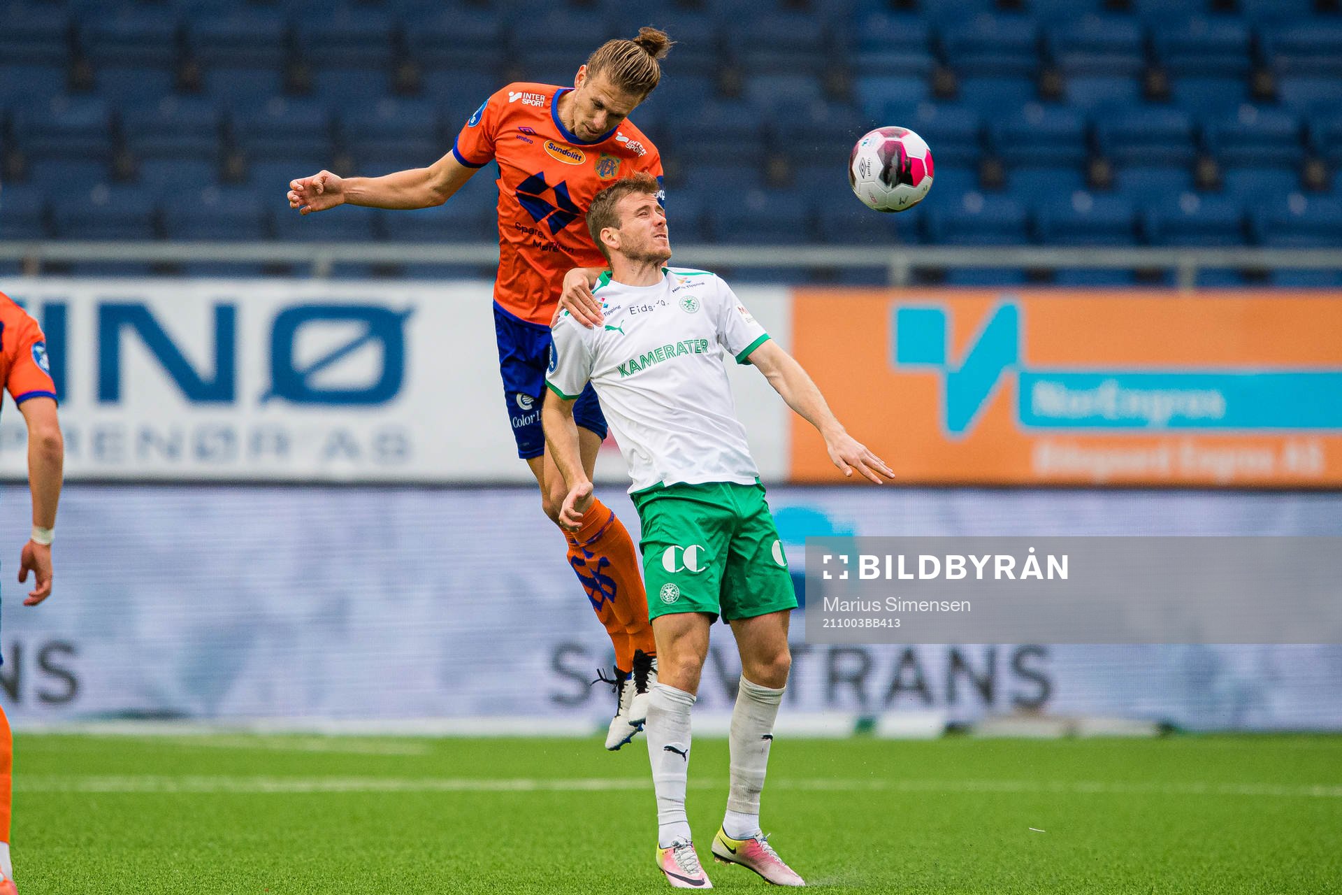 Quint Arie Jansen of Aalesund during the OBOS-ligaen match between Aalesund and HamKam on October 3, 2021 in Ålesund.