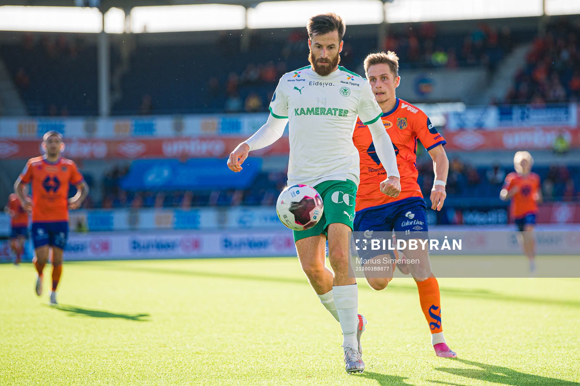 Aleksander Melgalvis of HamKam