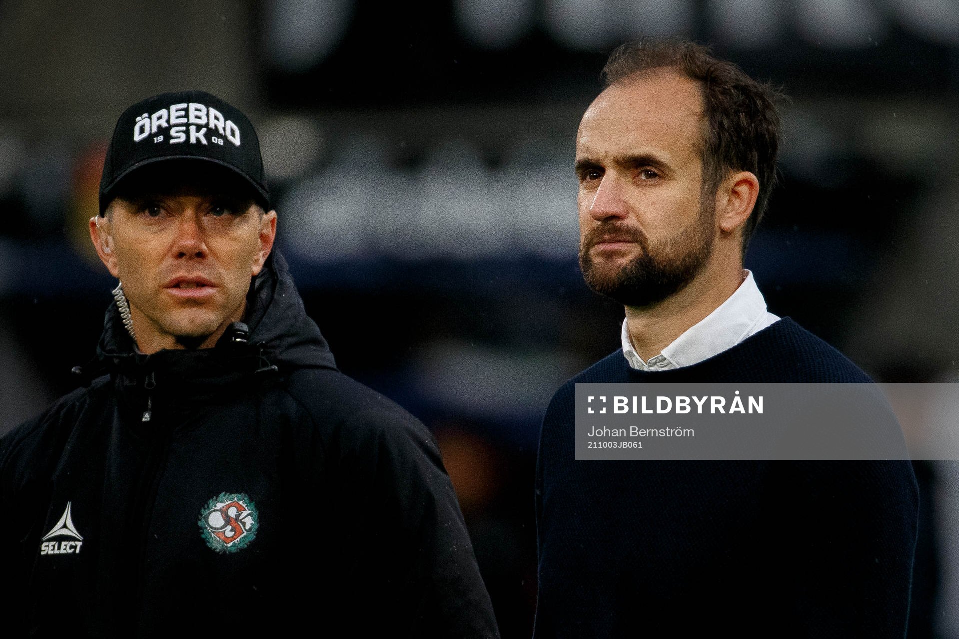 Örebros tränare Vitor Gazimba deppar