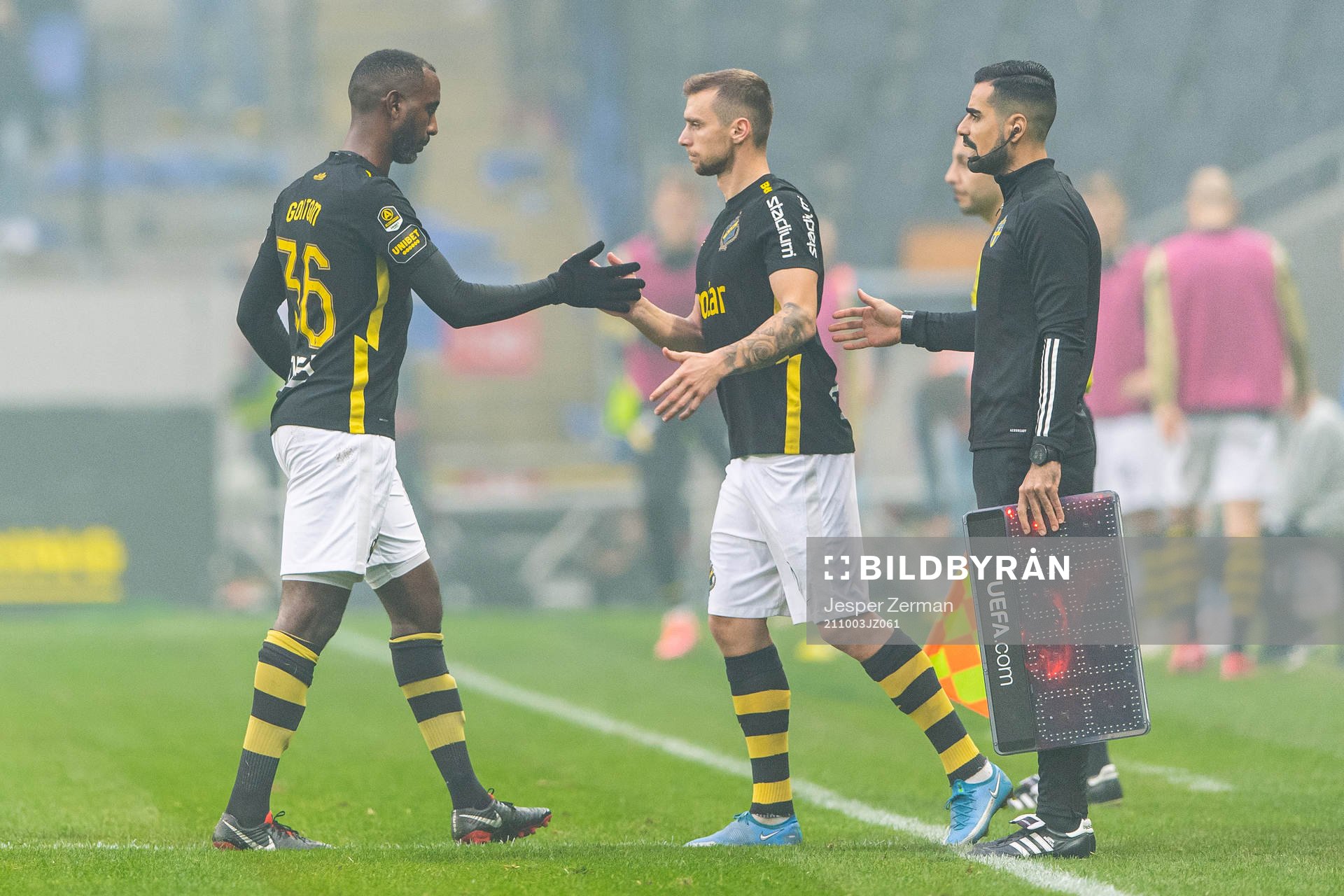 s Henok Goitom byts ut mot Filip Rogic