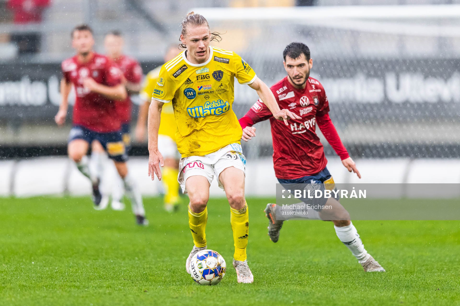 Falkenbergs Melker Nilsson och Örgrytes Anel Rashkaj
