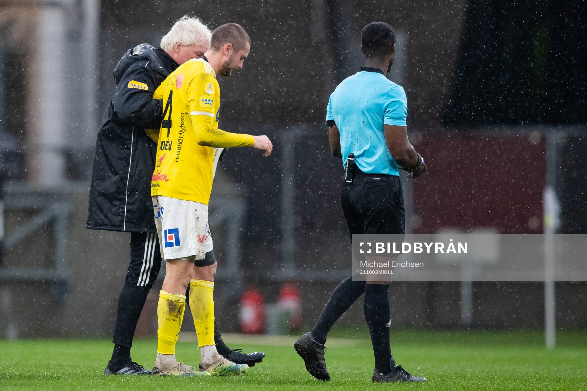 Falkenbergs Axel Norén utgår