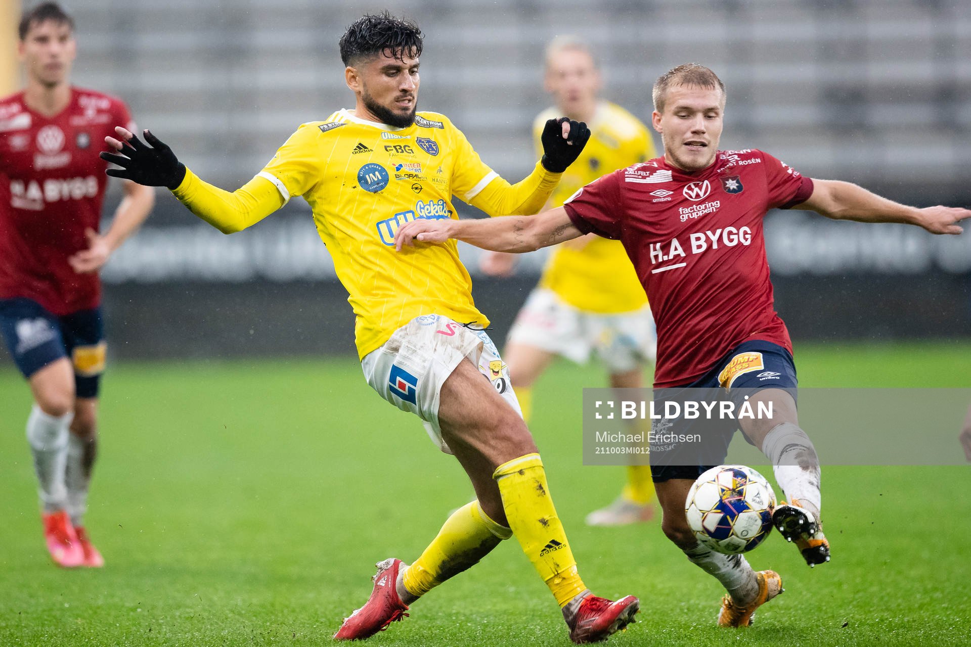 Falkenbergs Mahmut Özen och Örgrytes Hampus Dahlqvist