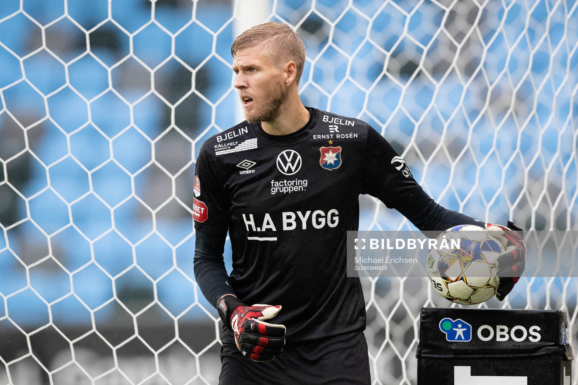 Örgrytes målvakt Fredrik Andersson