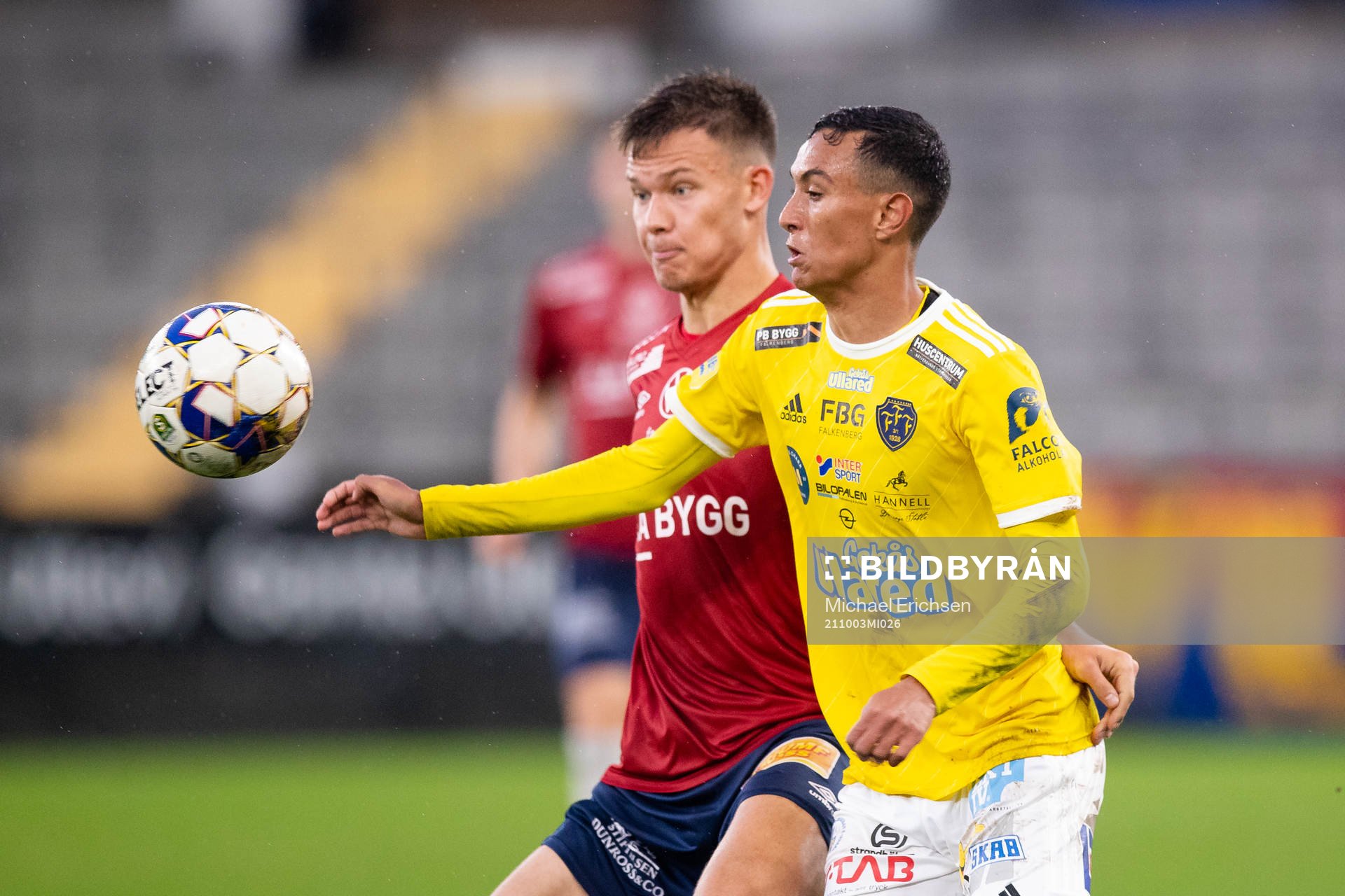 Örgrytes Arvid Brorsson och Falkenbergs Oliver Hintsa