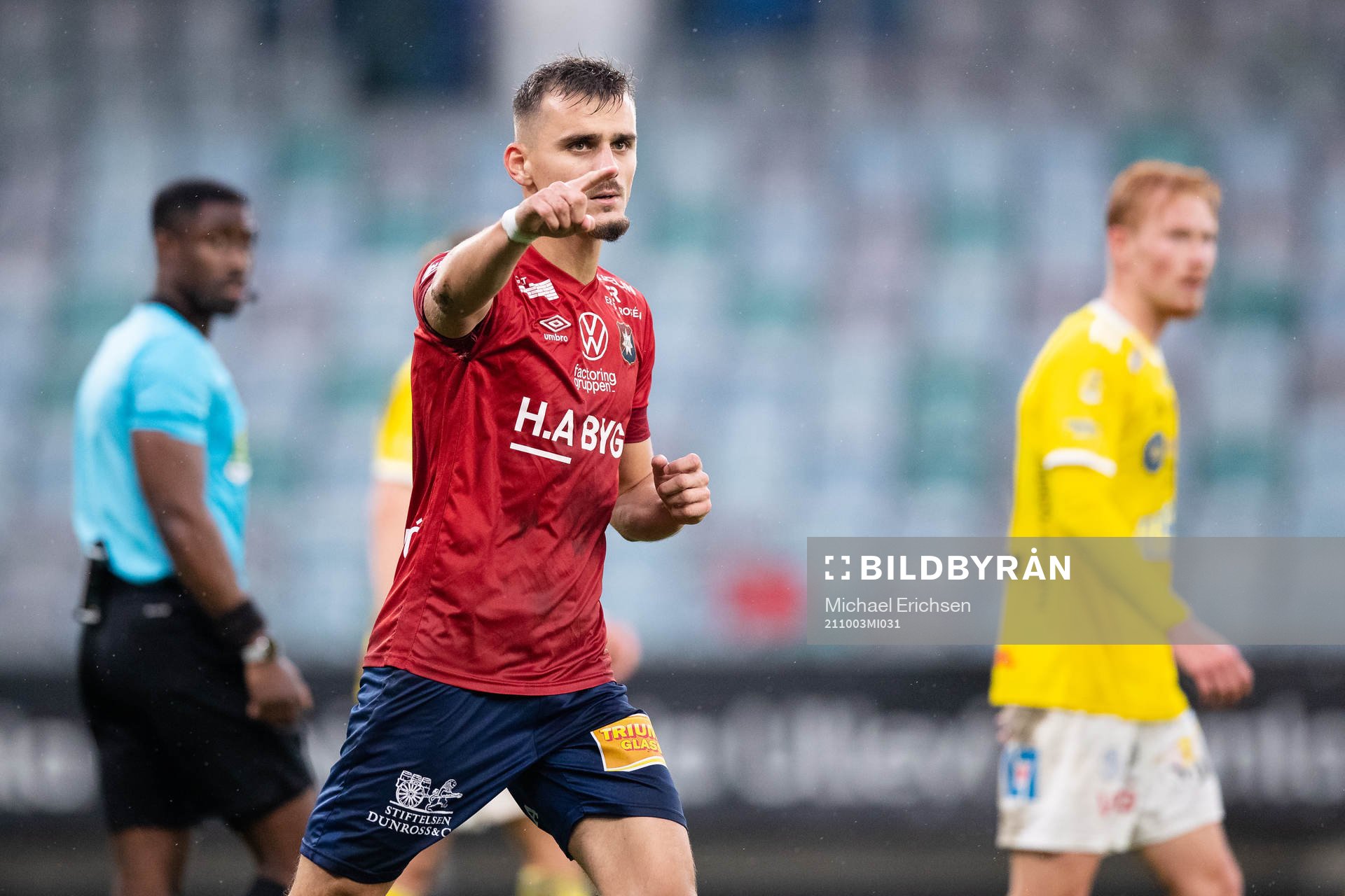 Örgrytes Ajdin Zeljkovic jublar