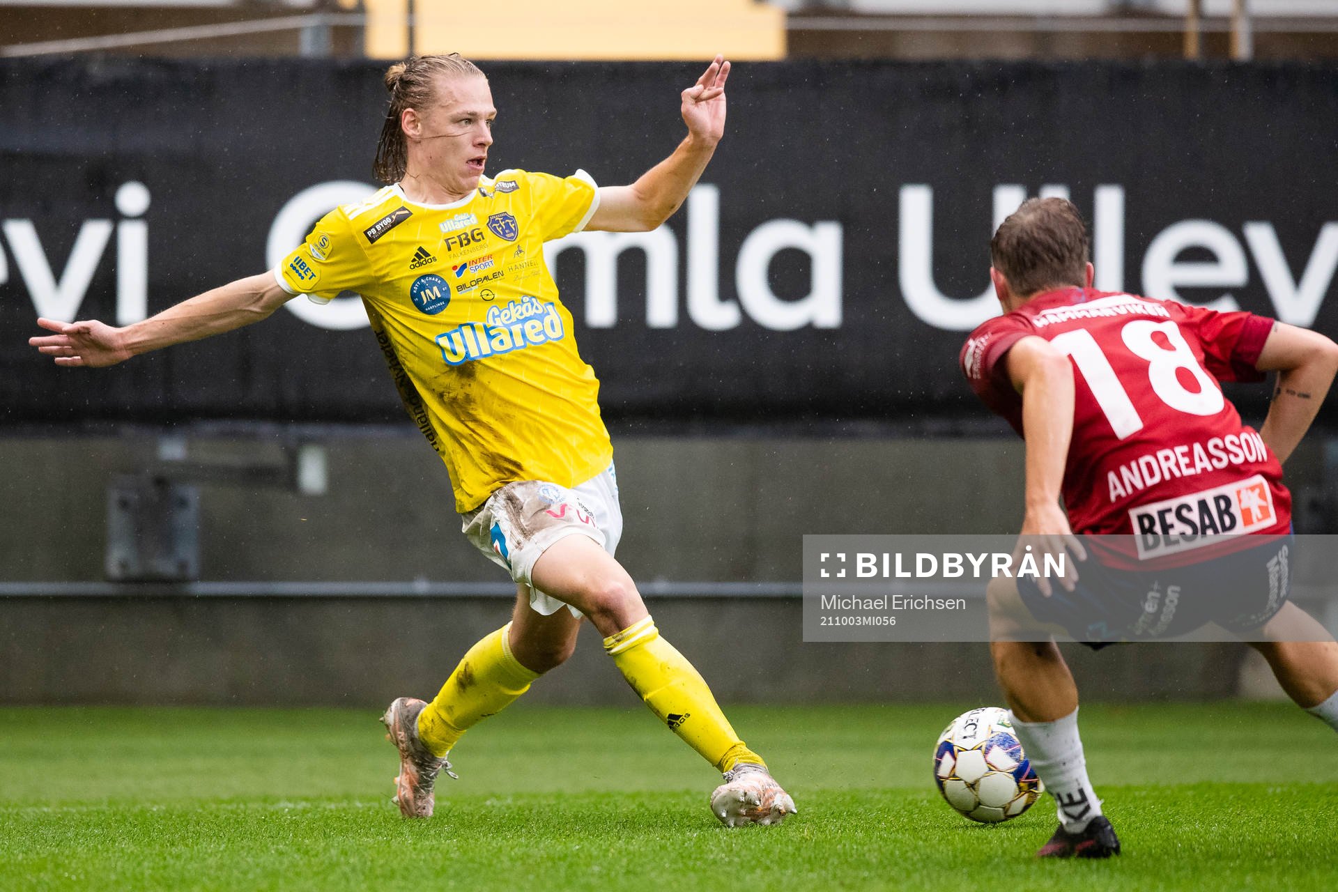 Falkenbergs Melker Nilsson och Örgrytes Anton Andreasson