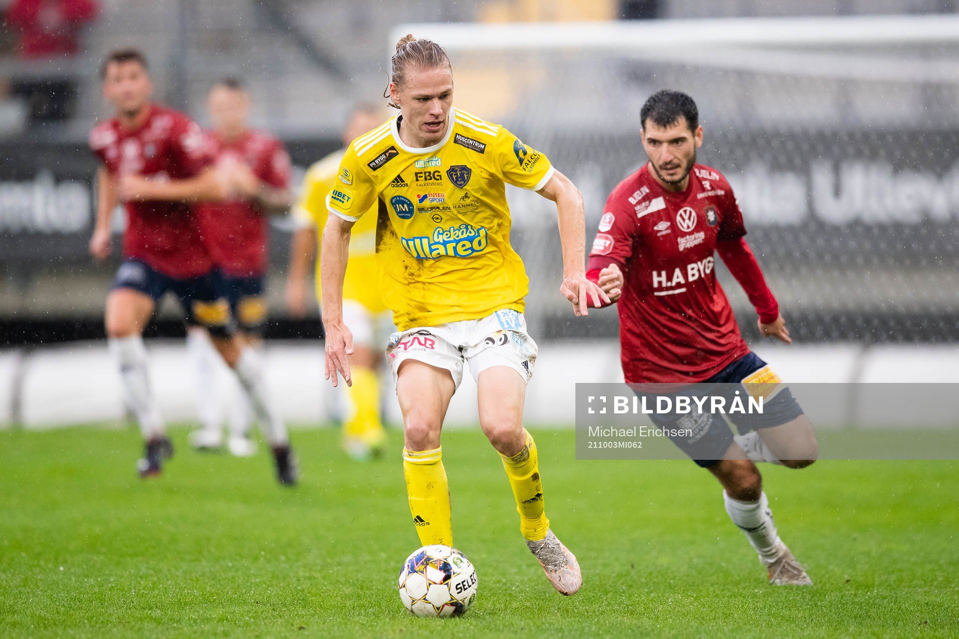 Falkenbergs Melker Nilsson och Örgrytes Anel Rashkaj