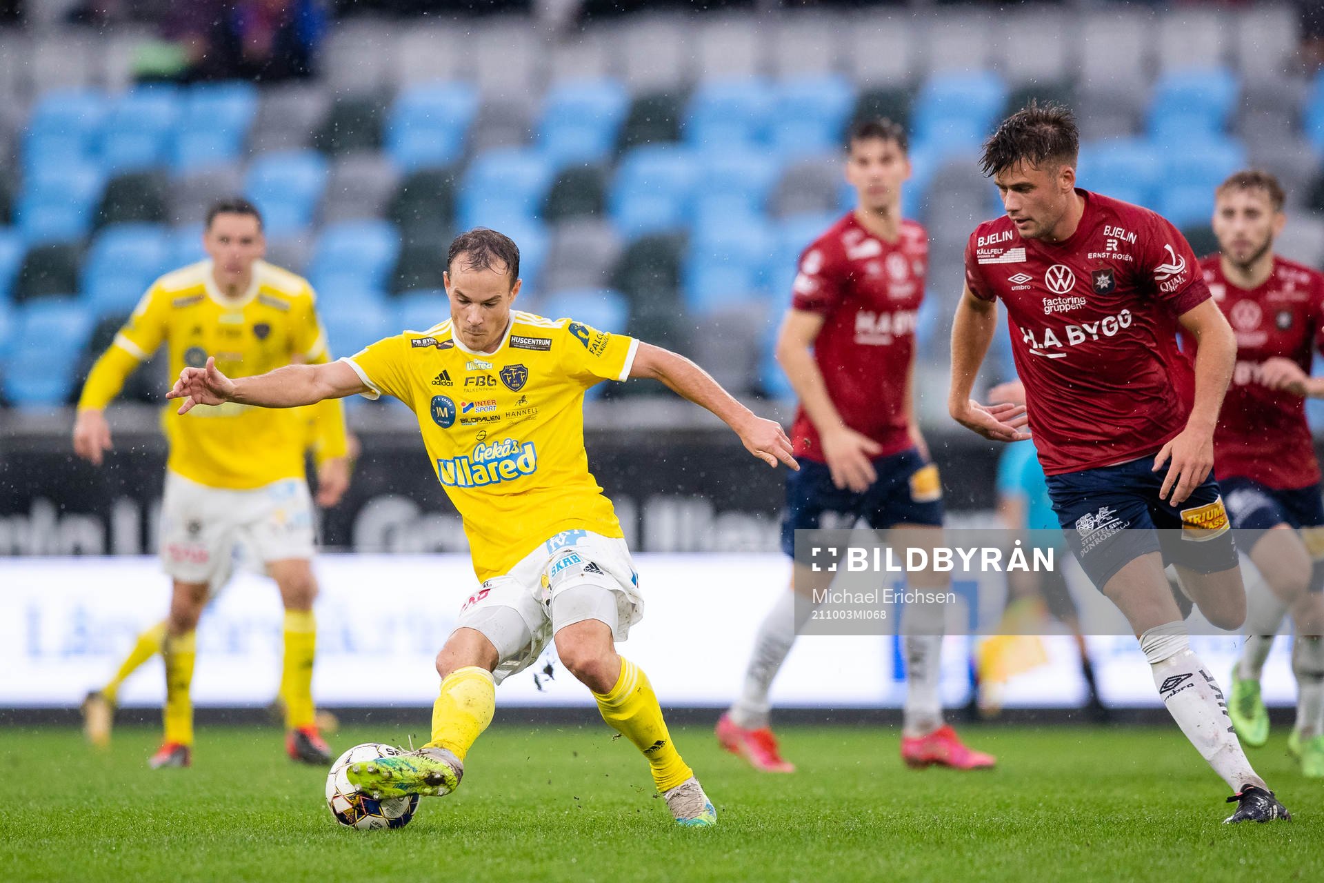 Falkenbergs Anton Wede och Örgrytes Eric Nohlgren