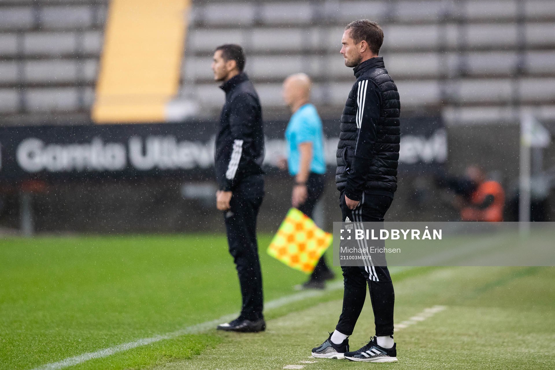 Falkenbergs tränare Tobias Tuvesson