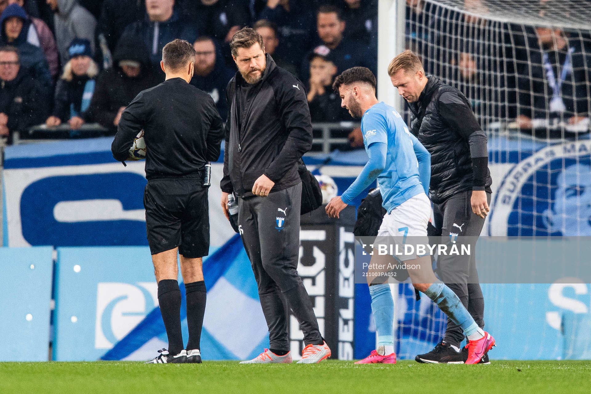 Malmö FFs Erdal Rakip har ont