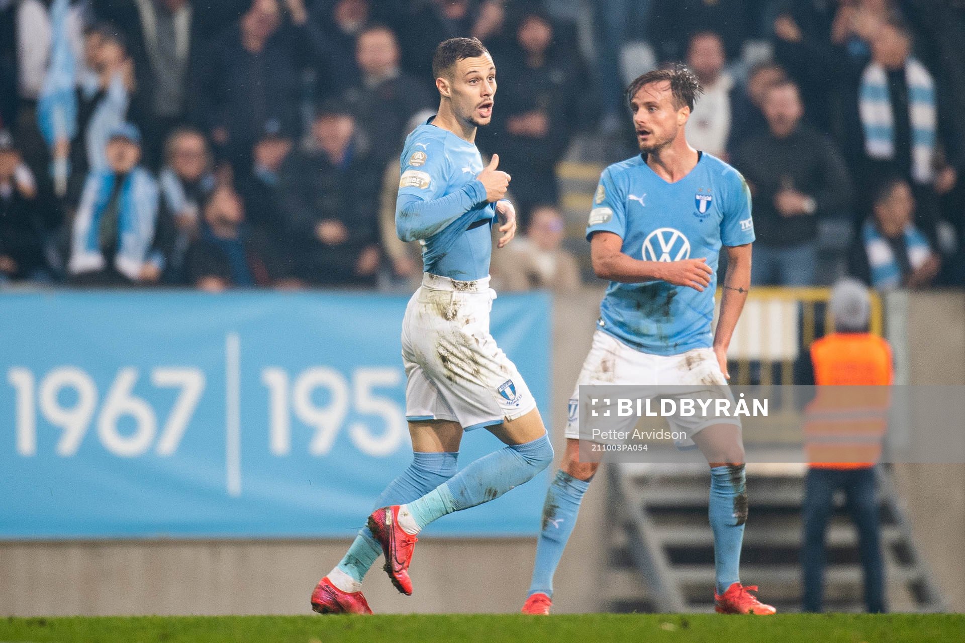 Malmö FFs Veljko Birmancevic deppar