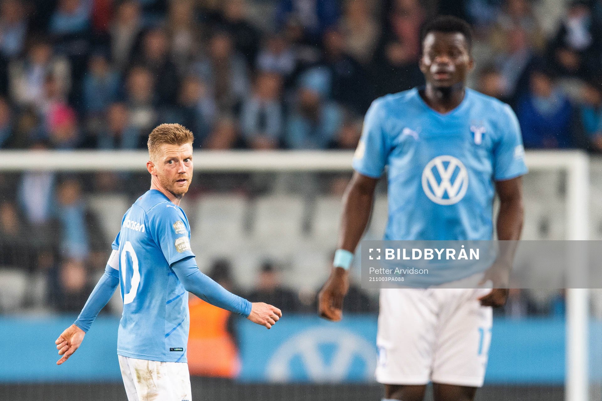 Malmö FFs Anders Christiansen deppar