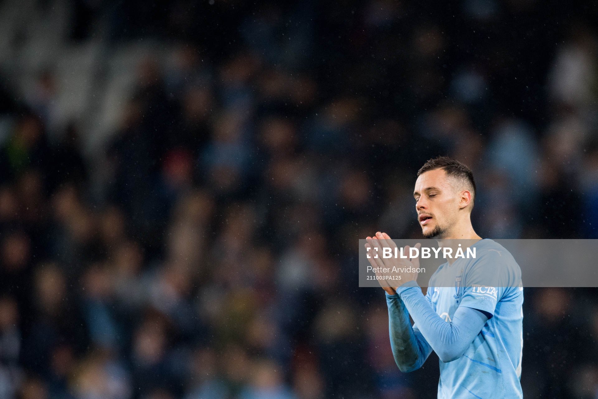 Malmö FFs Veljko Birmancevic deppar