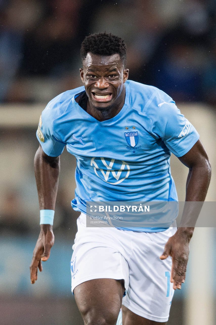 Malmö FFs Malik Abubarki