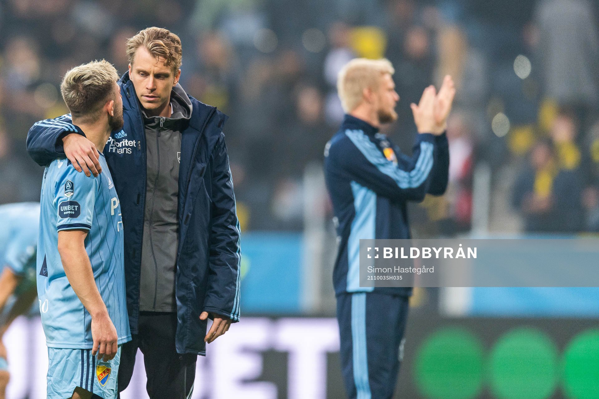 Djurgårdens Rasmus Schüller deppar