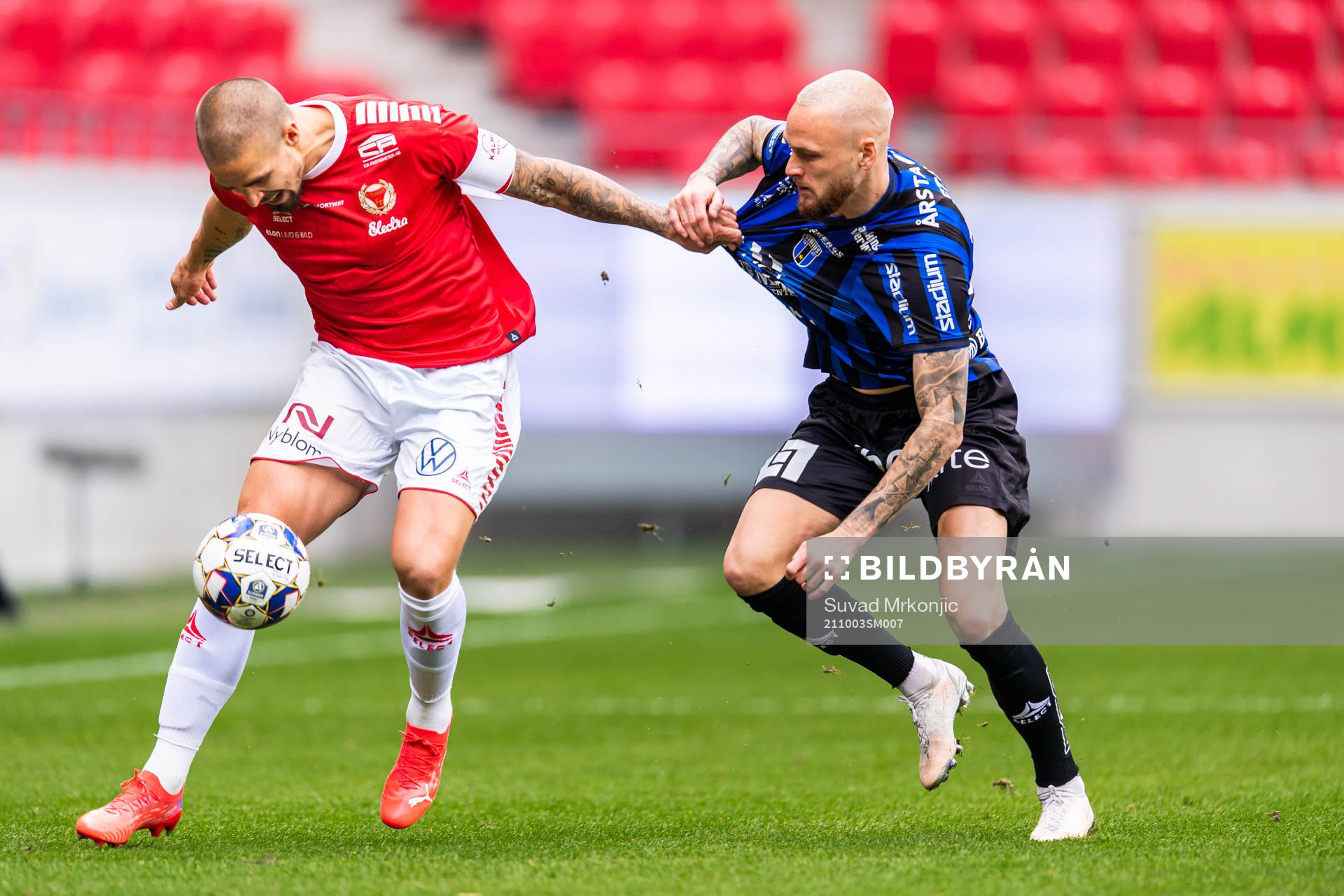 Kalmars Douglas Bergqvist och Sirius Adam Ståhl