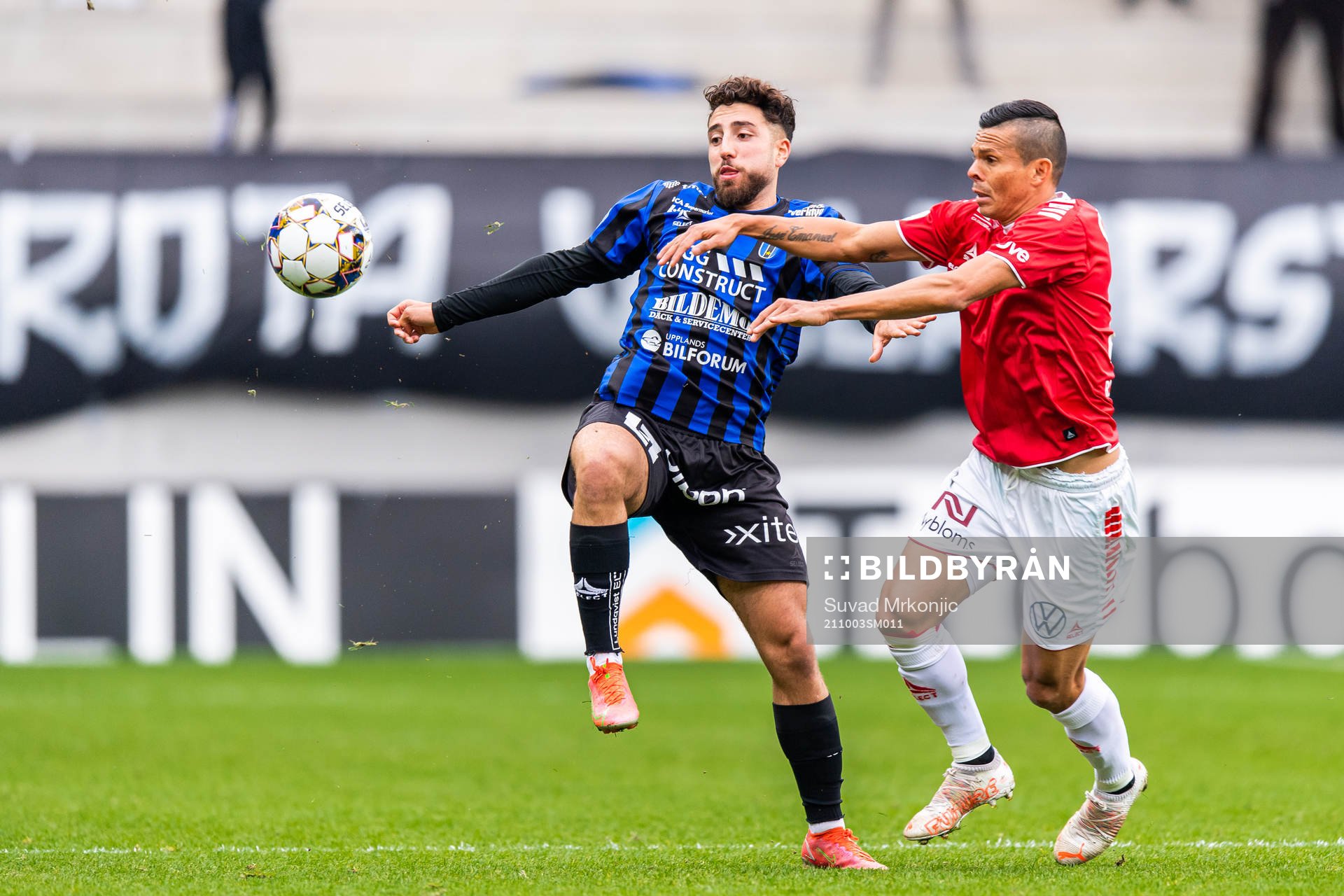 Sirius Moustafa Zeidan och Kalmars Romario Pereira Sipiao