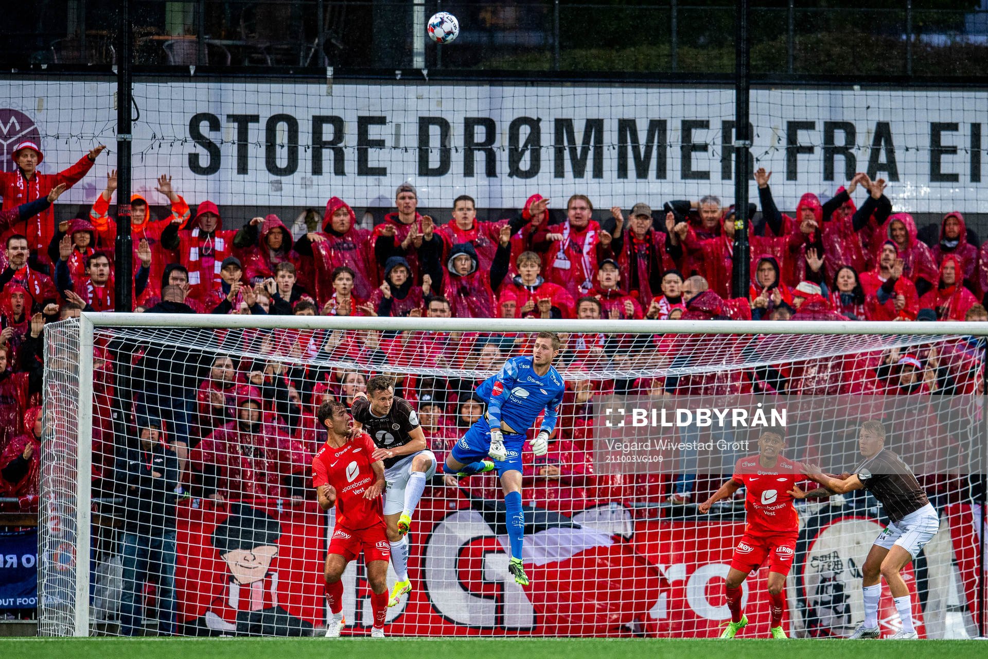 Goalkeeper Hannes Lennart Grill of Brann