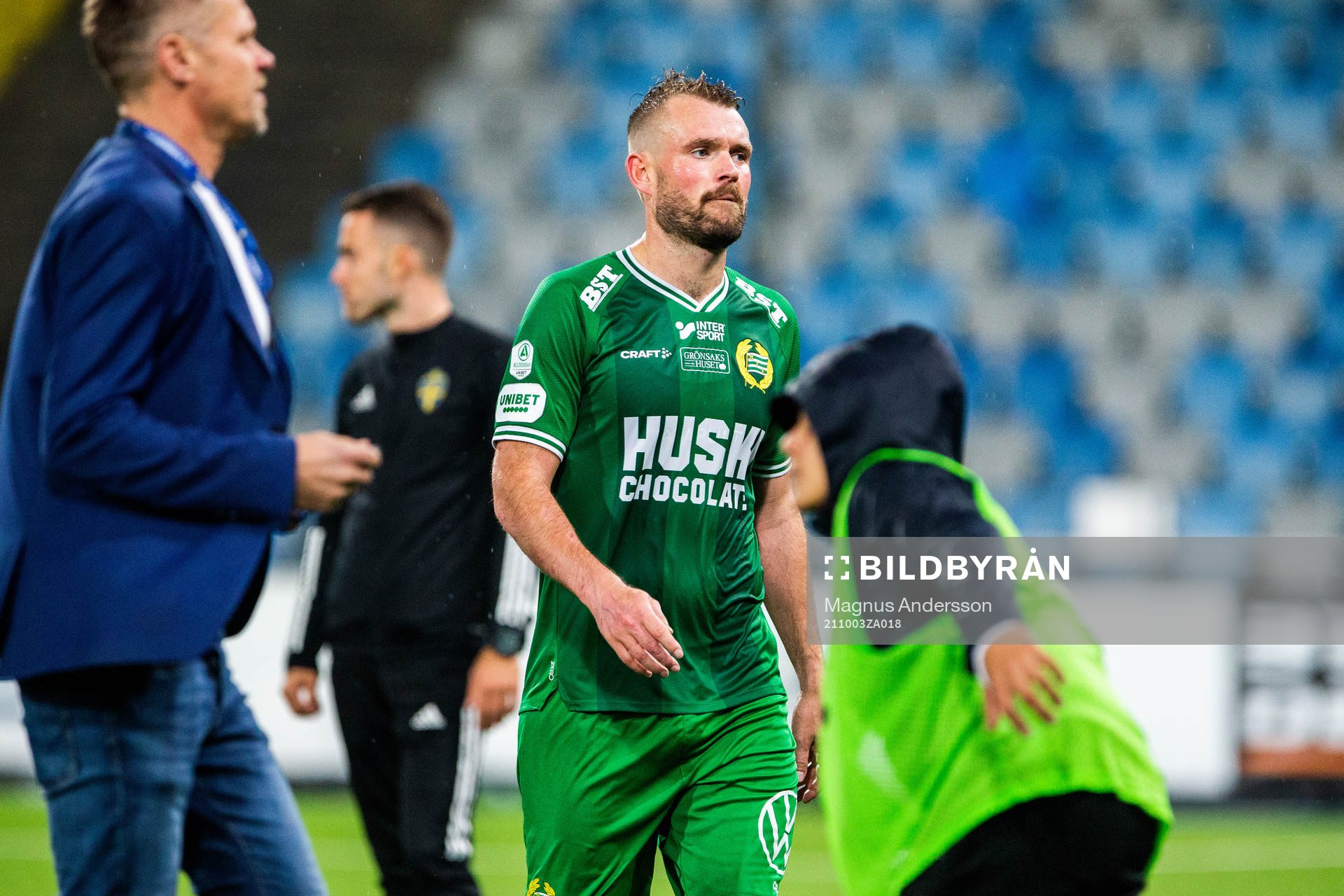 Hammarbys Mads Fenger Nielsen deppar