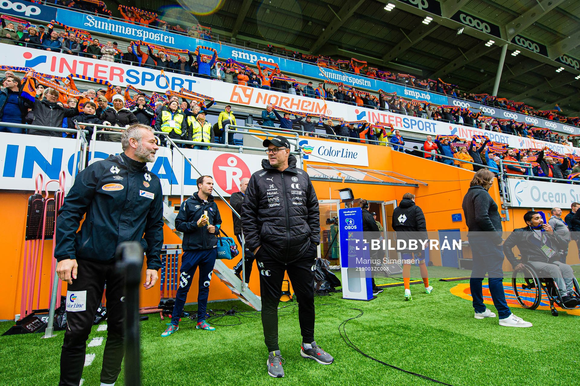 Kjetil Rekdal, head coach of HamKam, ahead of the OBOS-ligaen match between Aalesund and HamKam on October 3, 2021 in Ålesund.