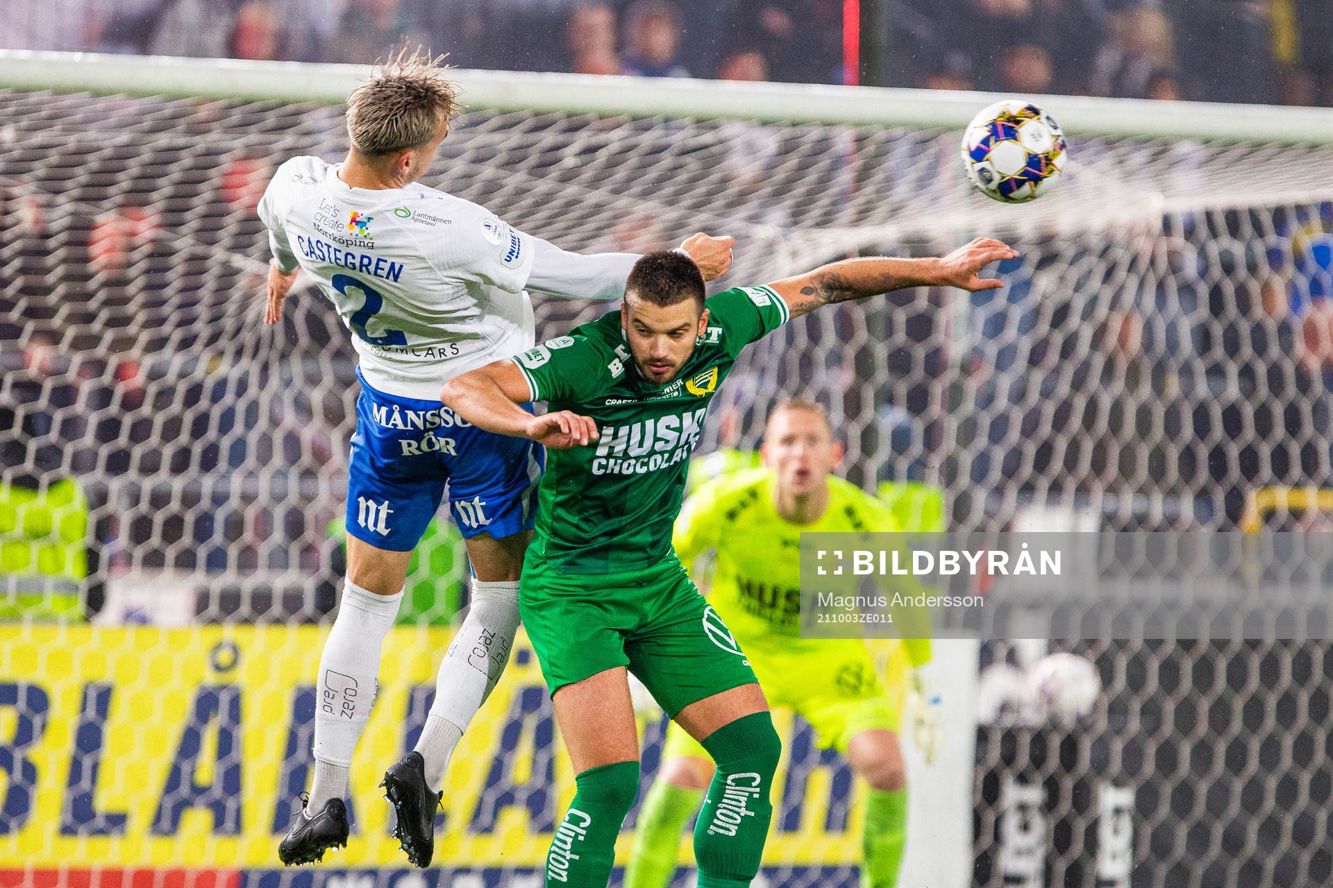 IFK Norrköpings Henrik Castegren och Hammarbys Vladimir