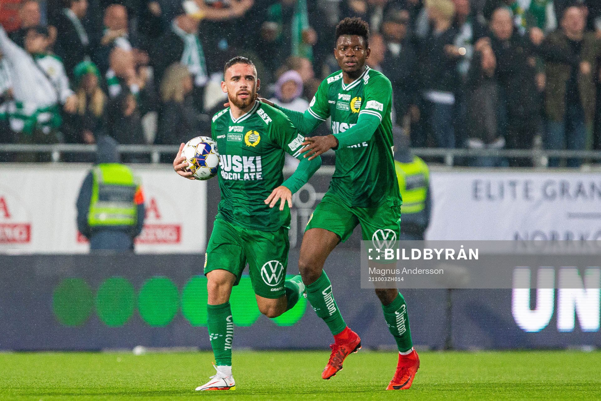 Hammarbys Aljosa Matko jublar