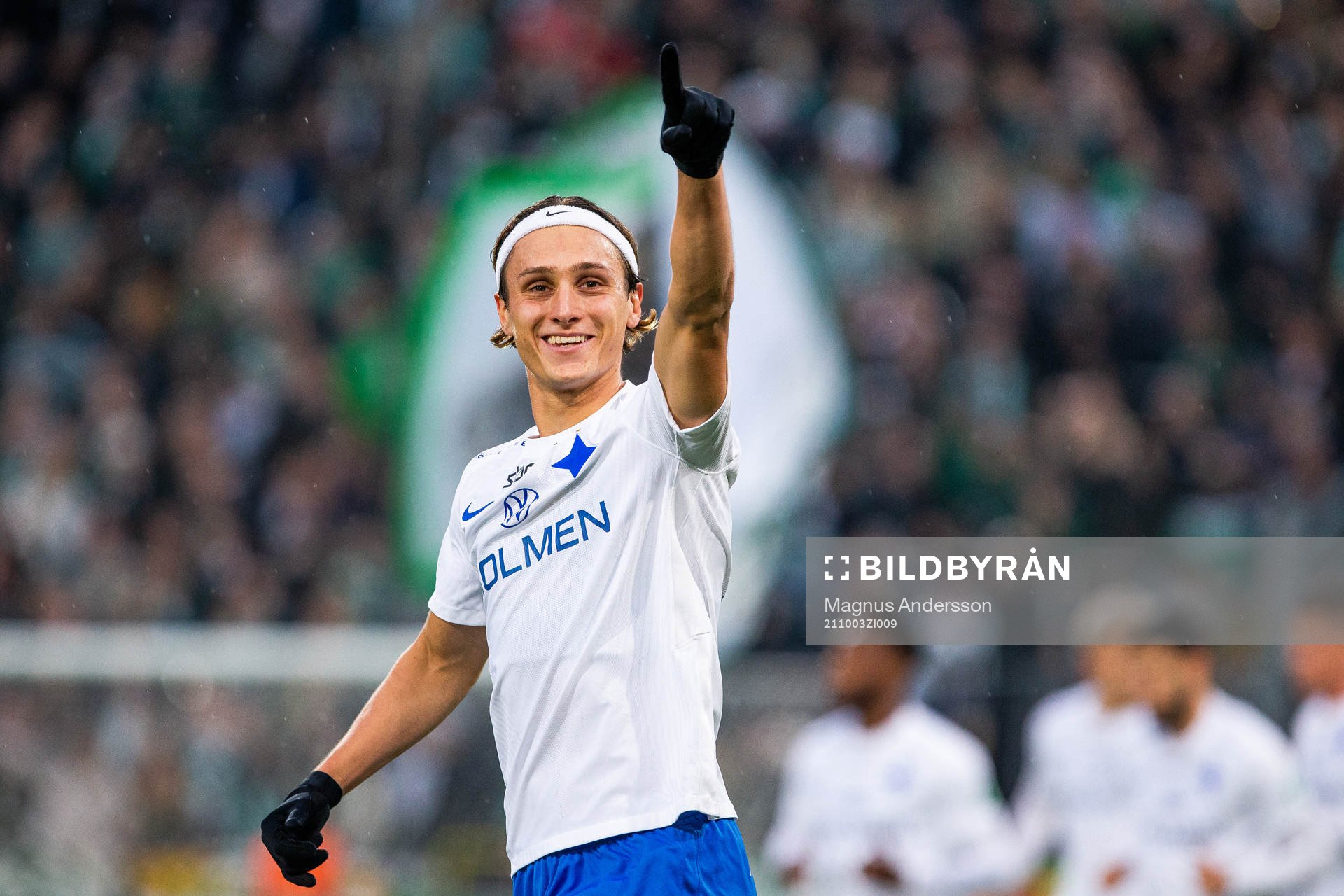IFK Norrköpings Jonathan Levi jublar