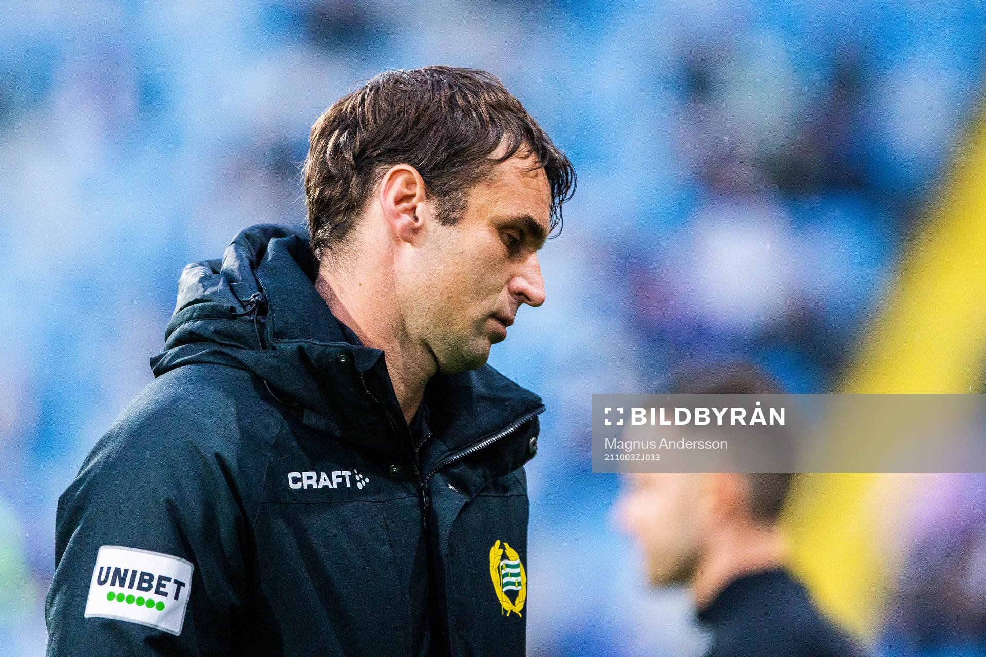 Hammarbys tränare Milos Milojevic deppar