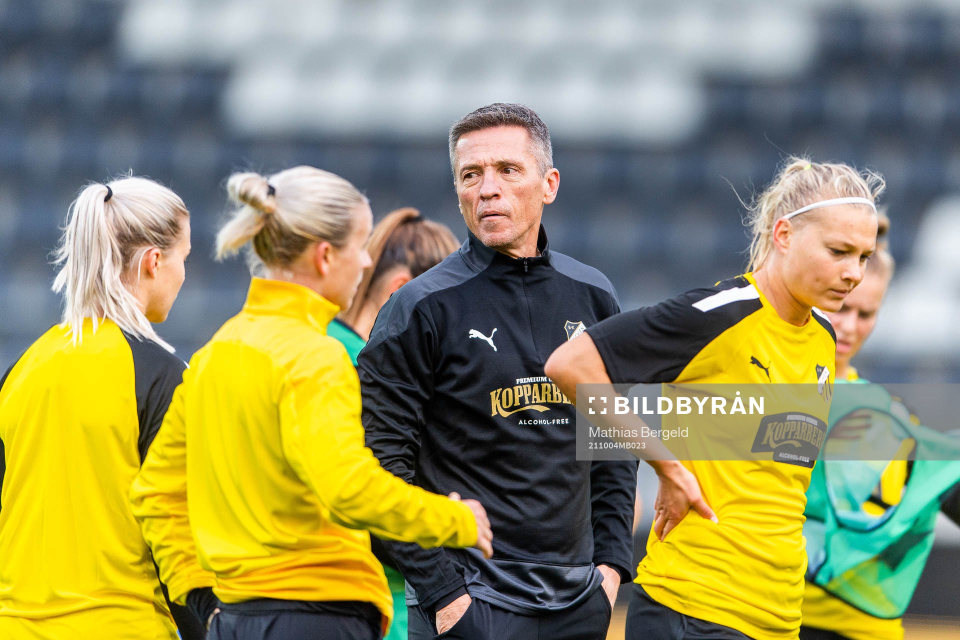 Head coach Mats Gren