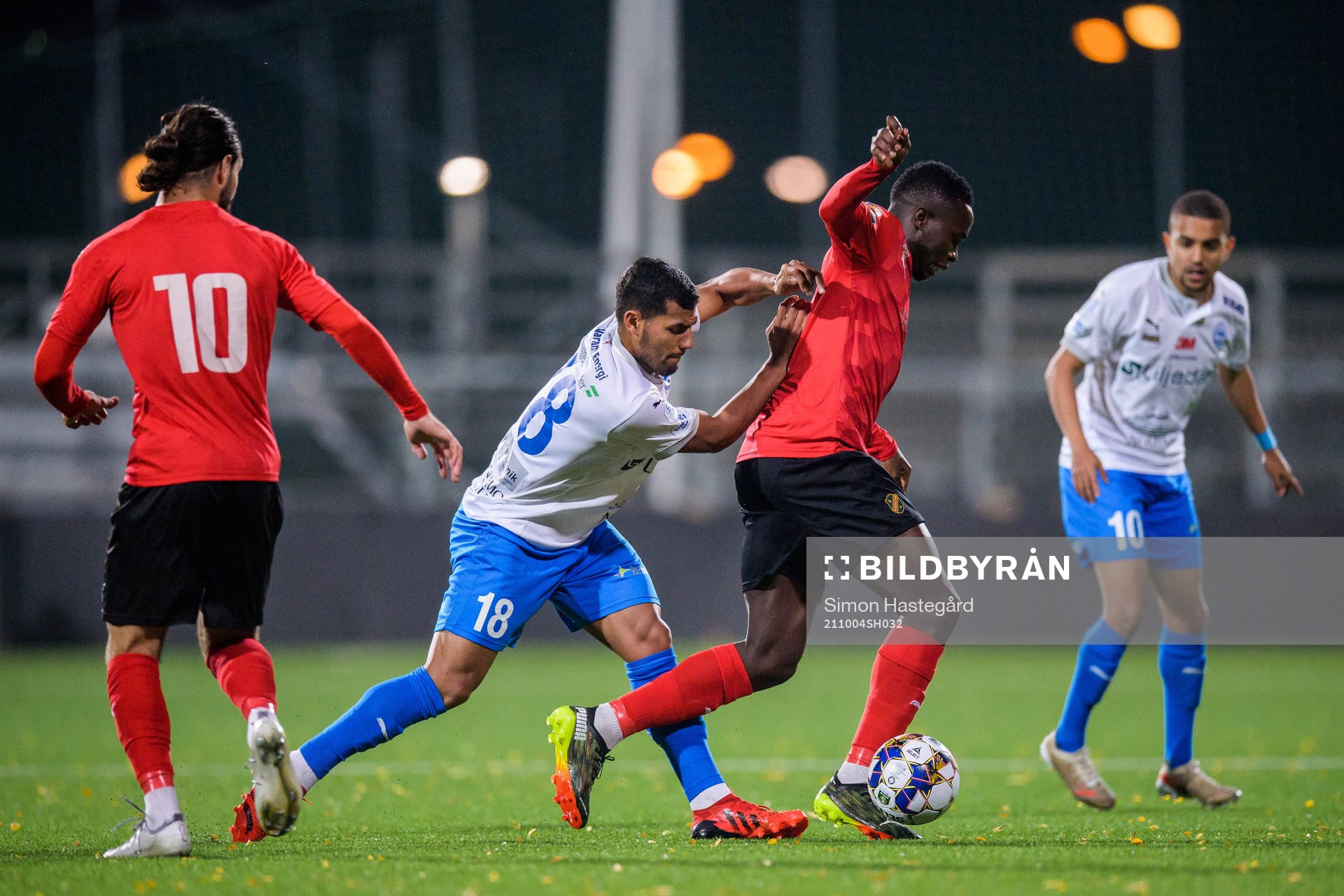 Värnamos Wenderson Oliveira do Nascimento och Vasalunds