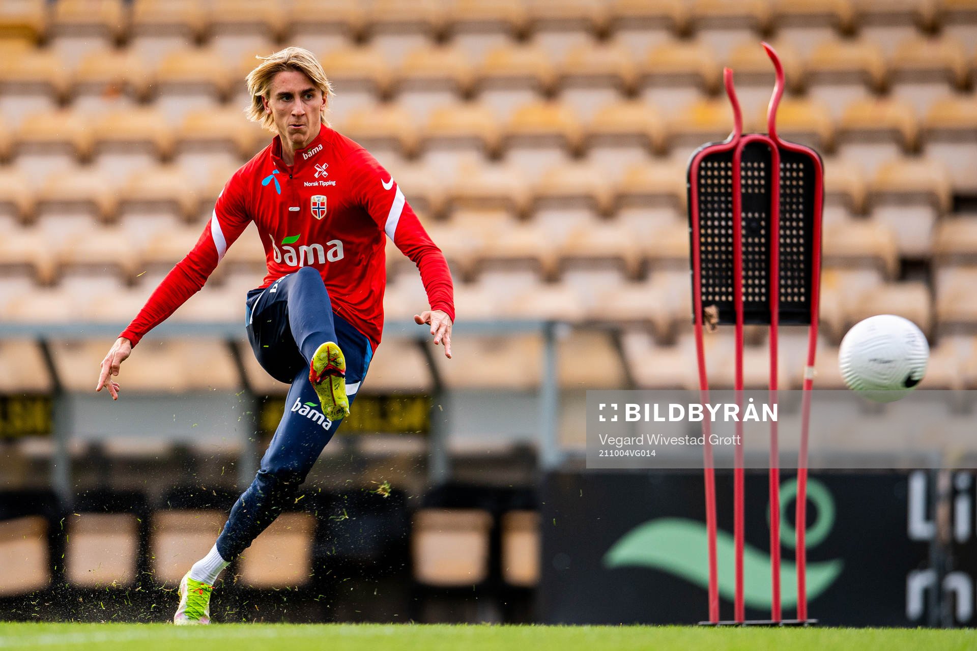 Dennis Johnsen of the Norwegian national football team