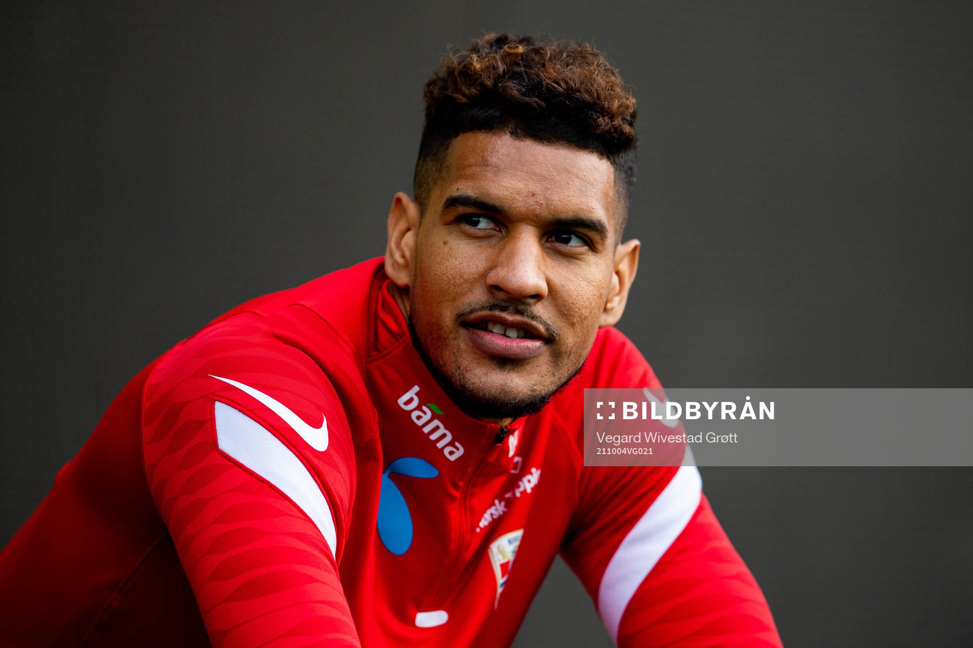 Ohi Omoijuanfo of the Norwegian national football team