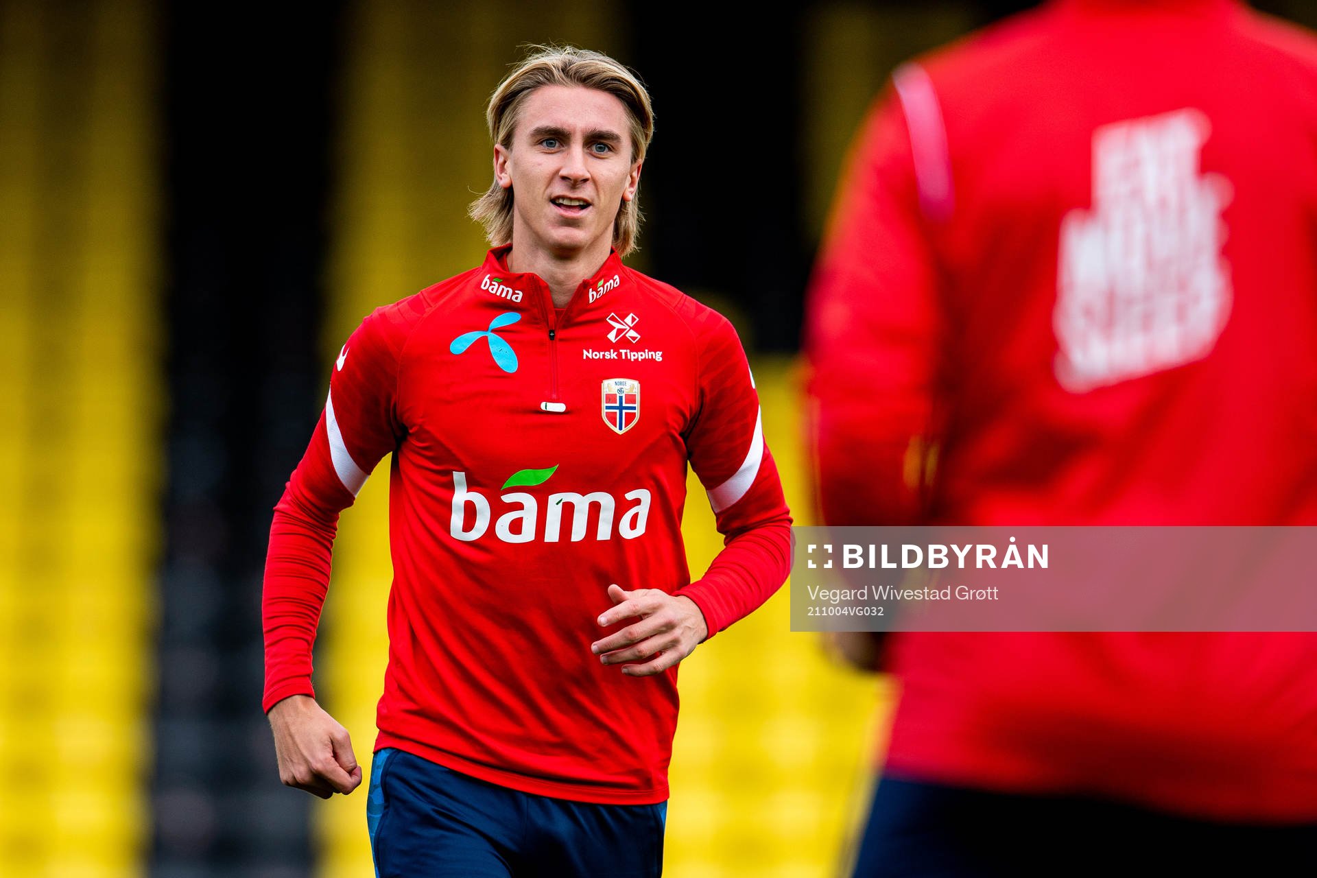 Dennis Johnsen of the Norwegian national football team