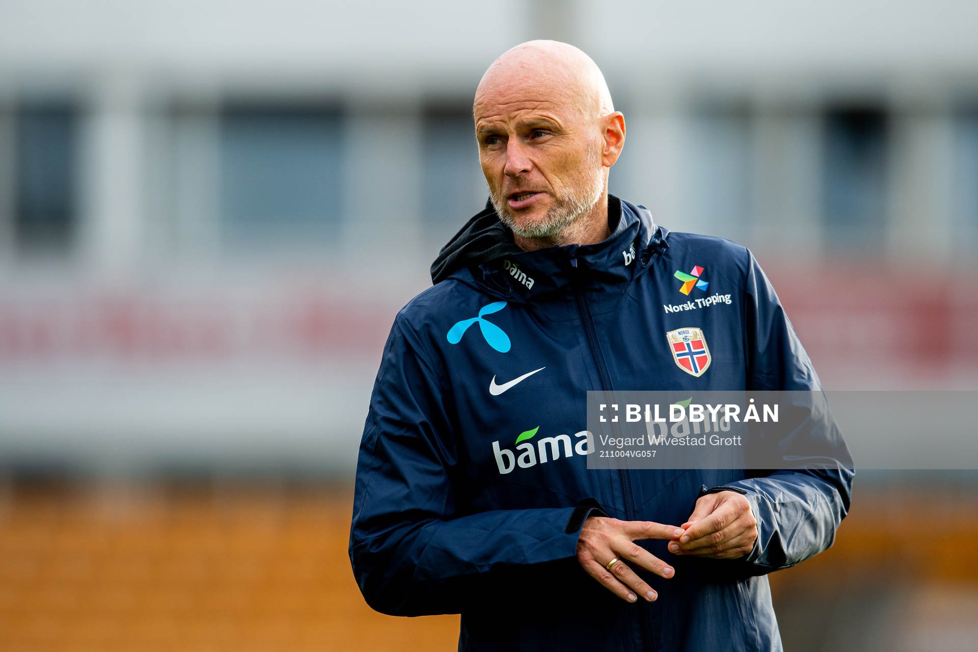 Ståle Solbakken, head coach of the Norwegian national