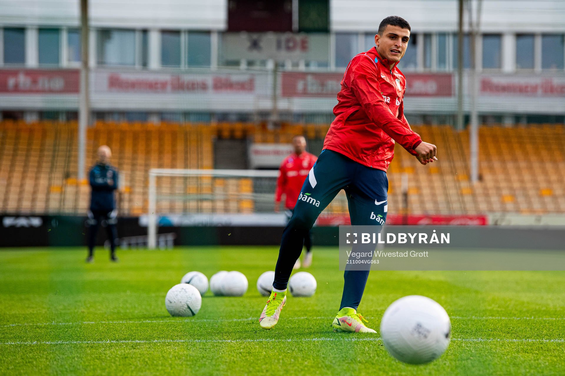 Mohamed Elyounoussi of the Norwegian national football team