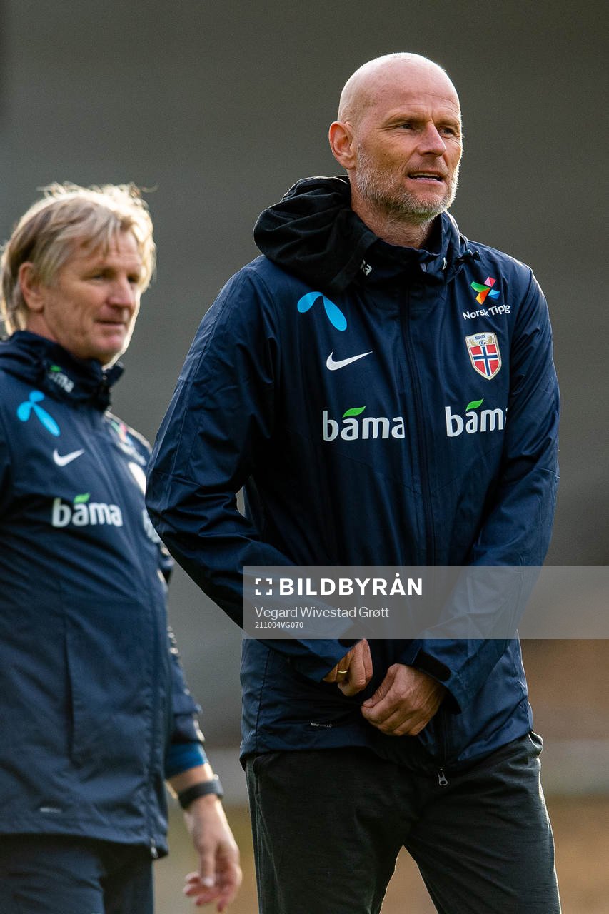 Ståle Solbakken, head coach of the Norwegian national