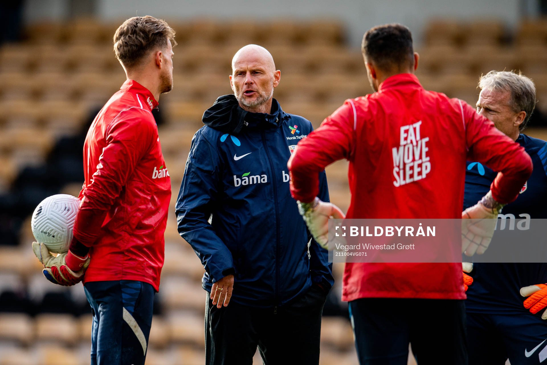 Ståle Solbakken, head coach of the Norwegian national