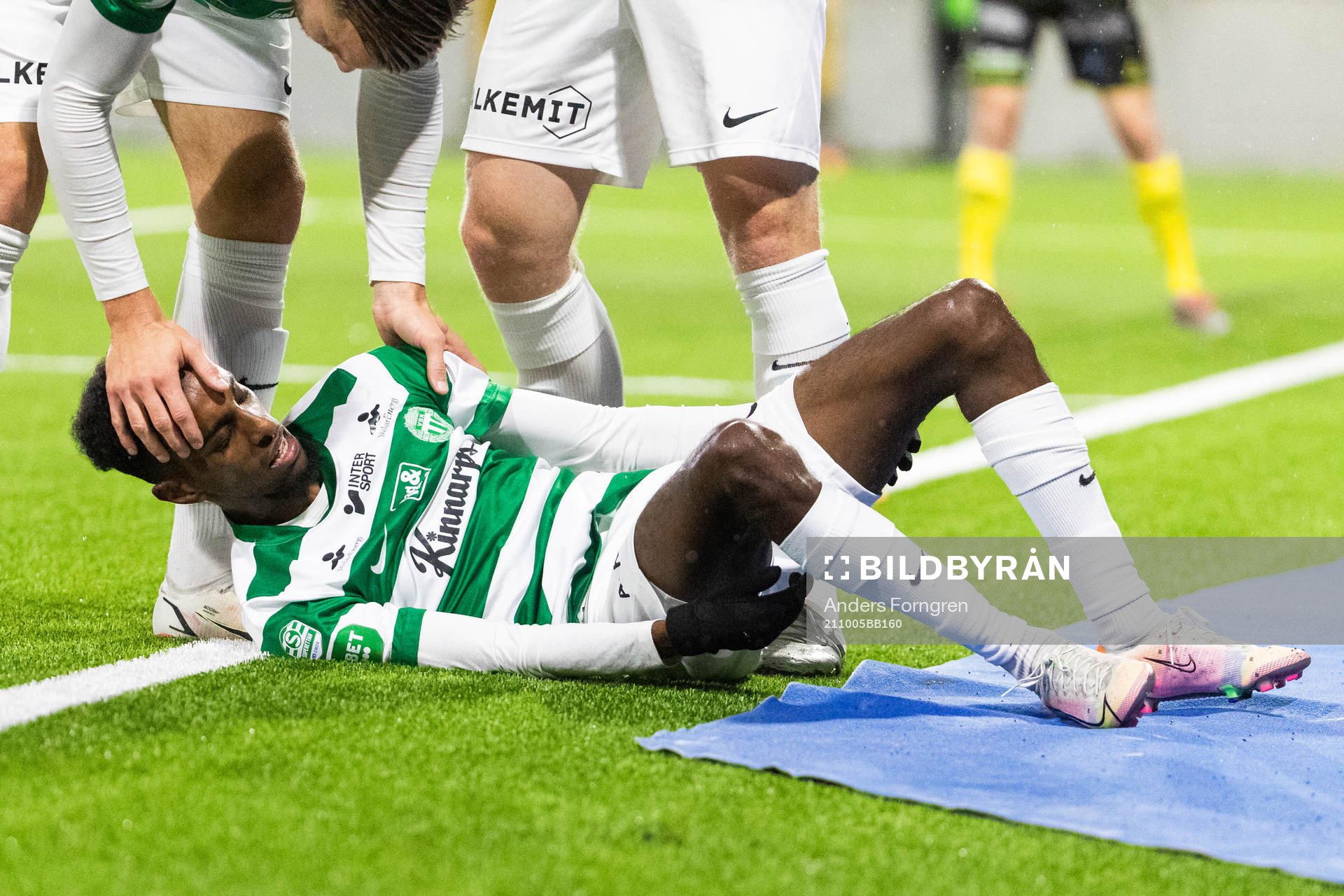 Västerås Taha Abdi Ali har ont