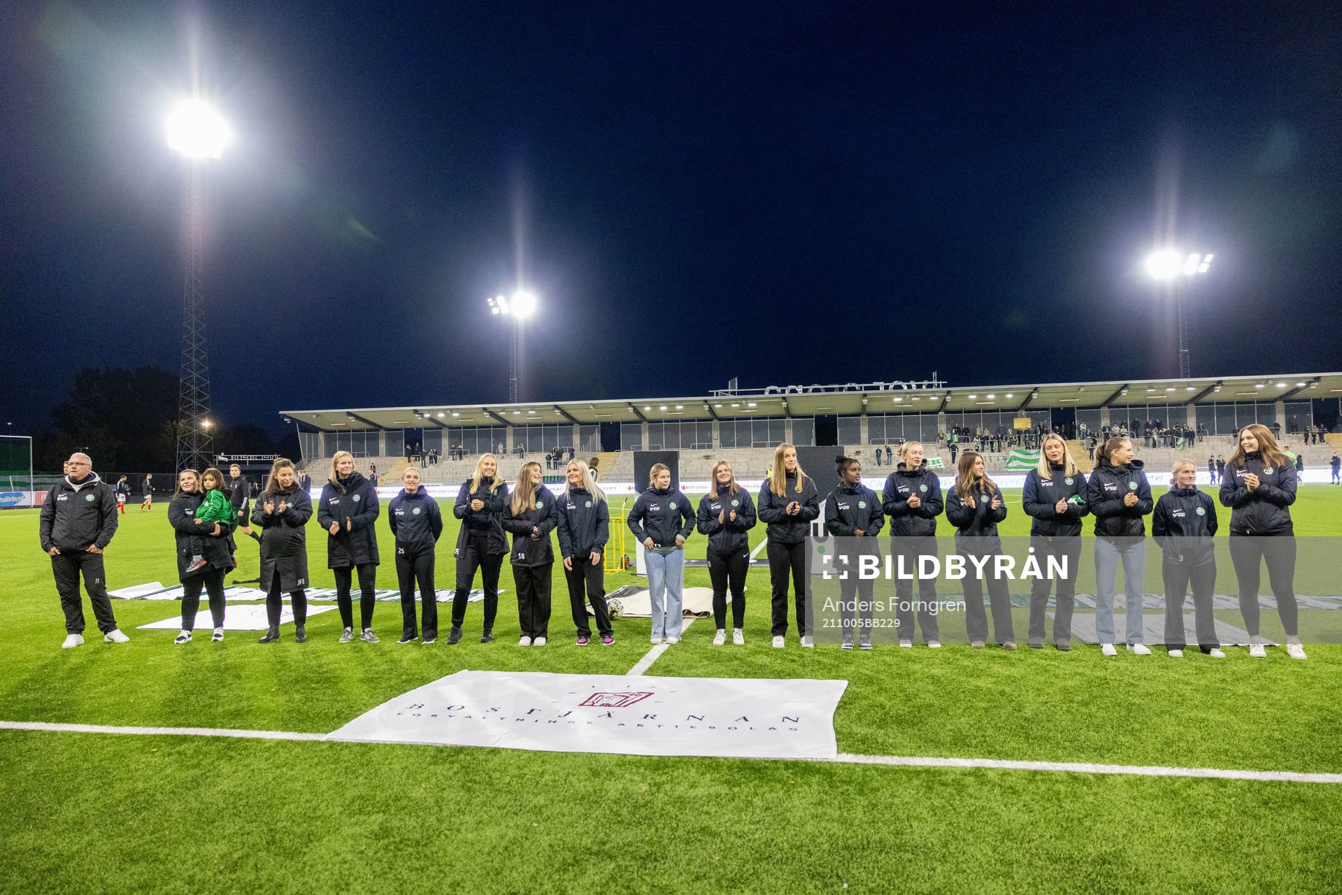 Västerås damlag som vann division 3