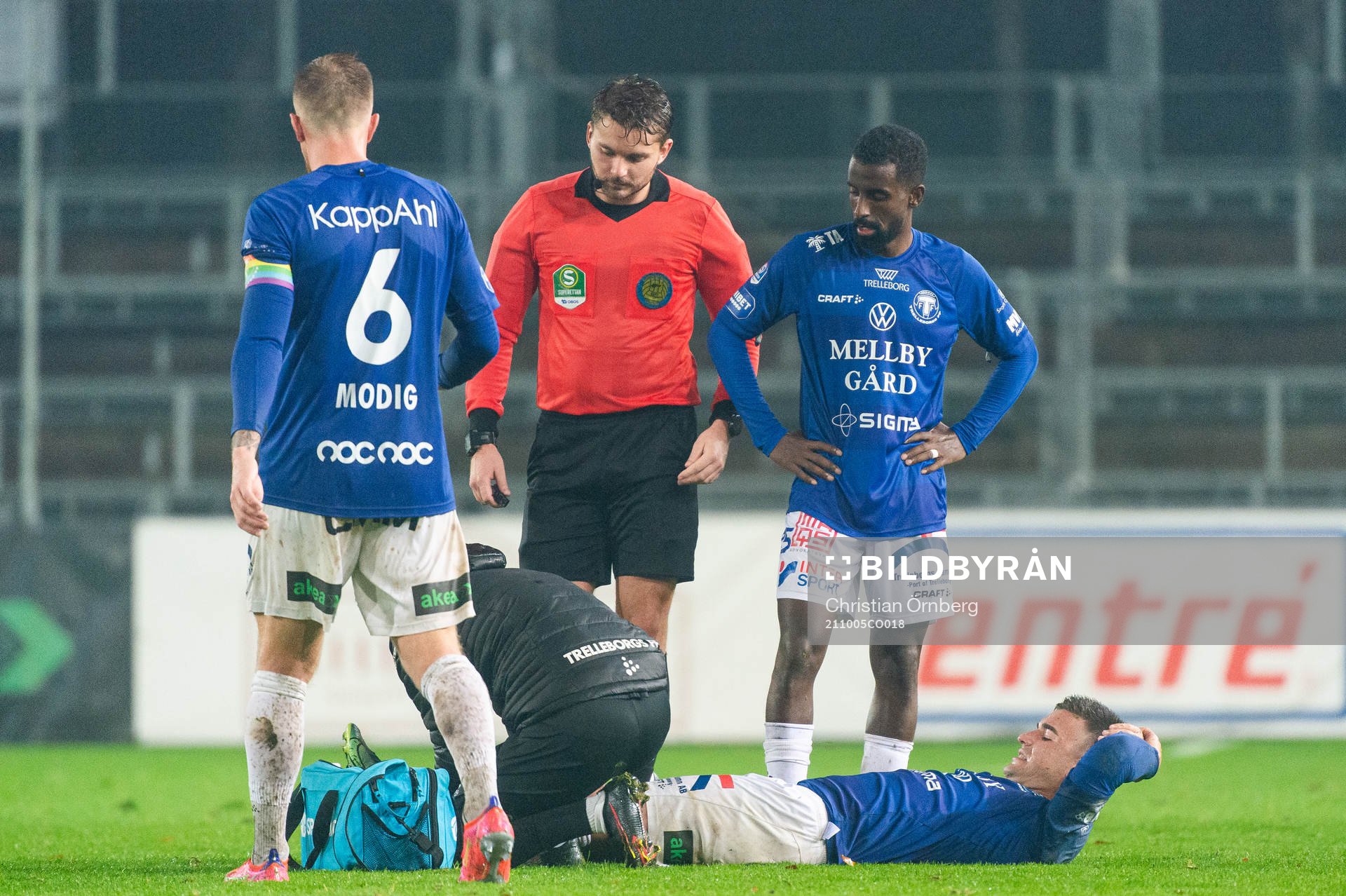 Trelleborgs Haris Brkic får vård