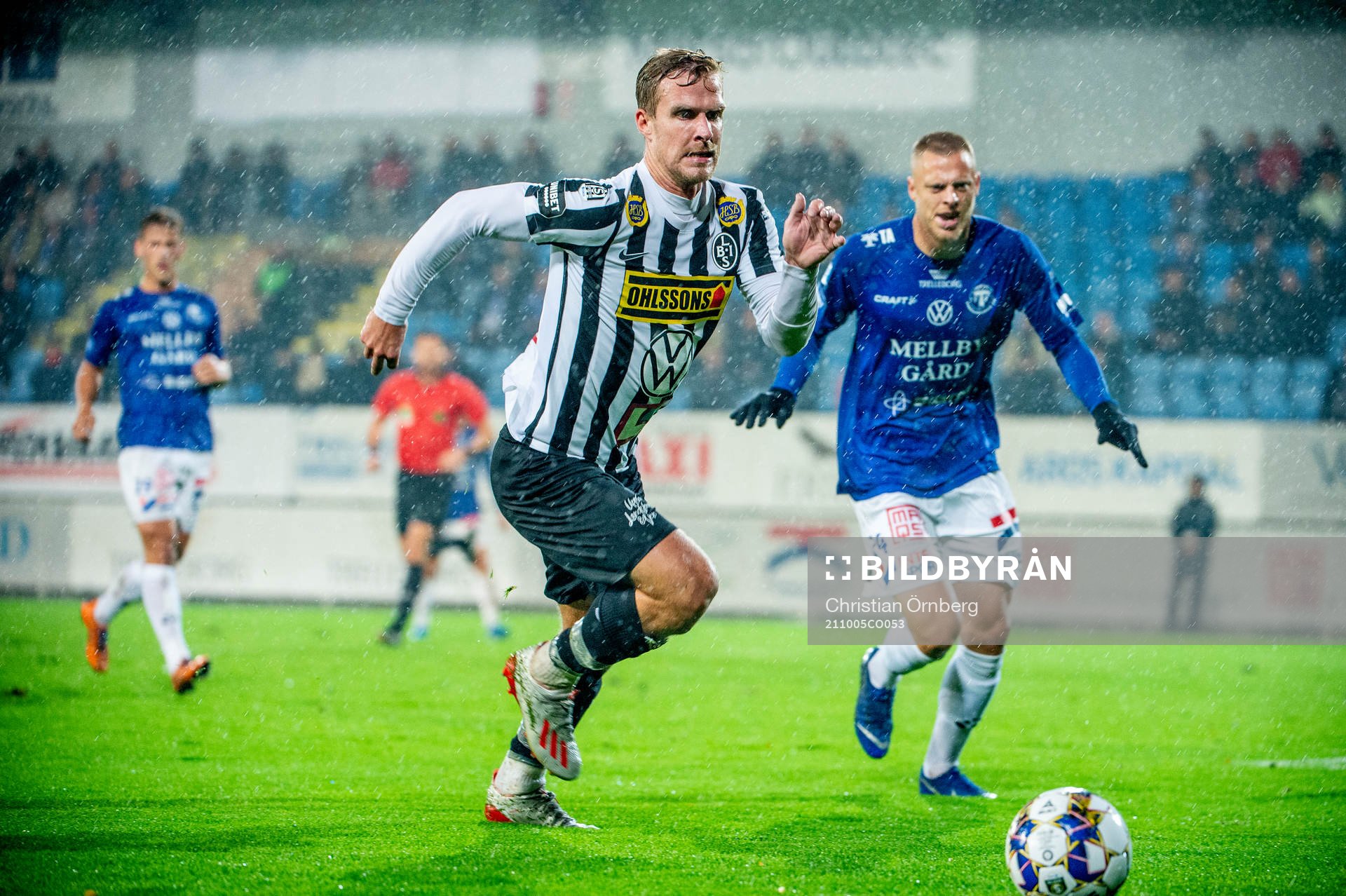 Landskronas Linus Olsson mot Trelleborgs Mattias Håkansson