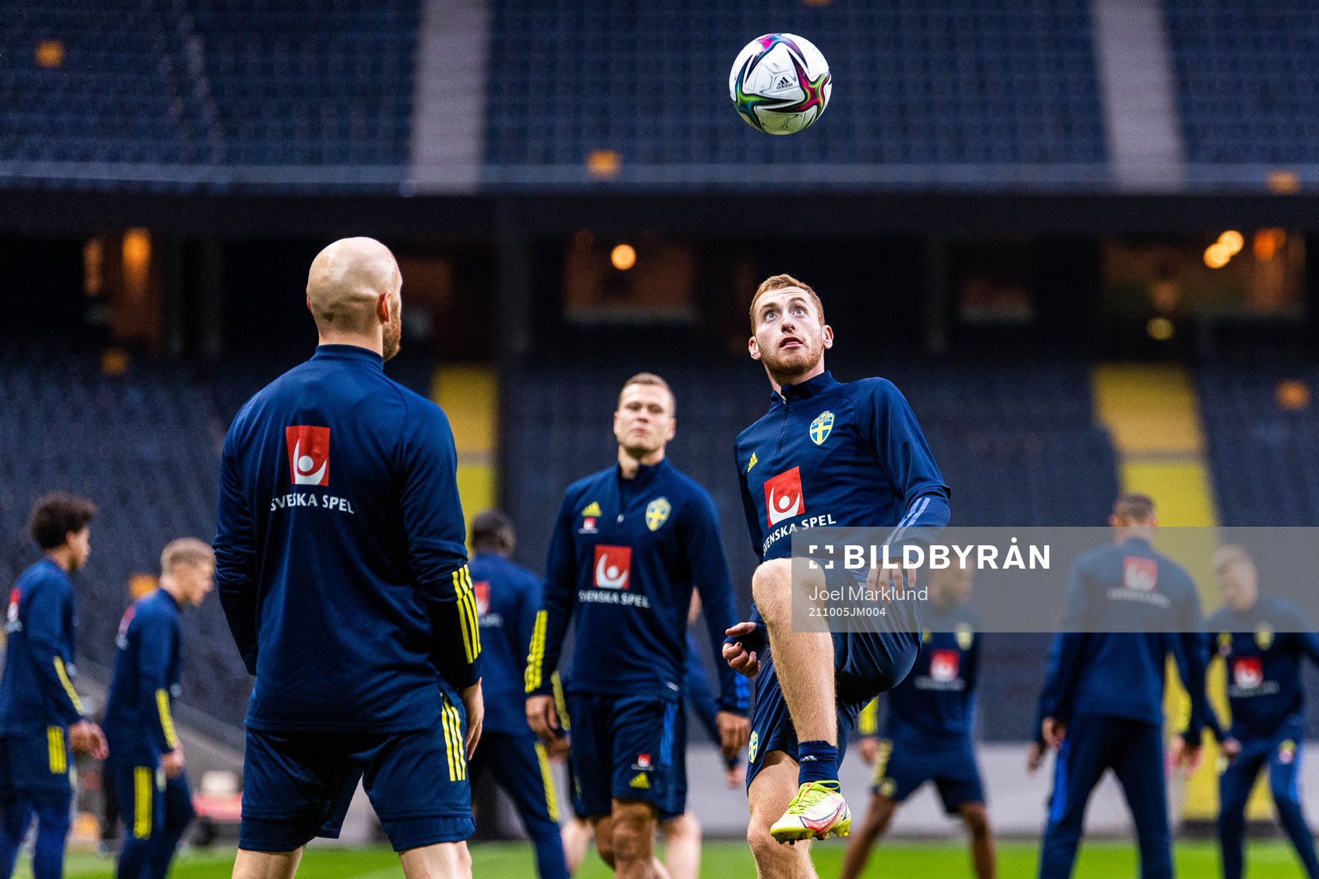 Dejan Kulusevski of the Swedish national football team