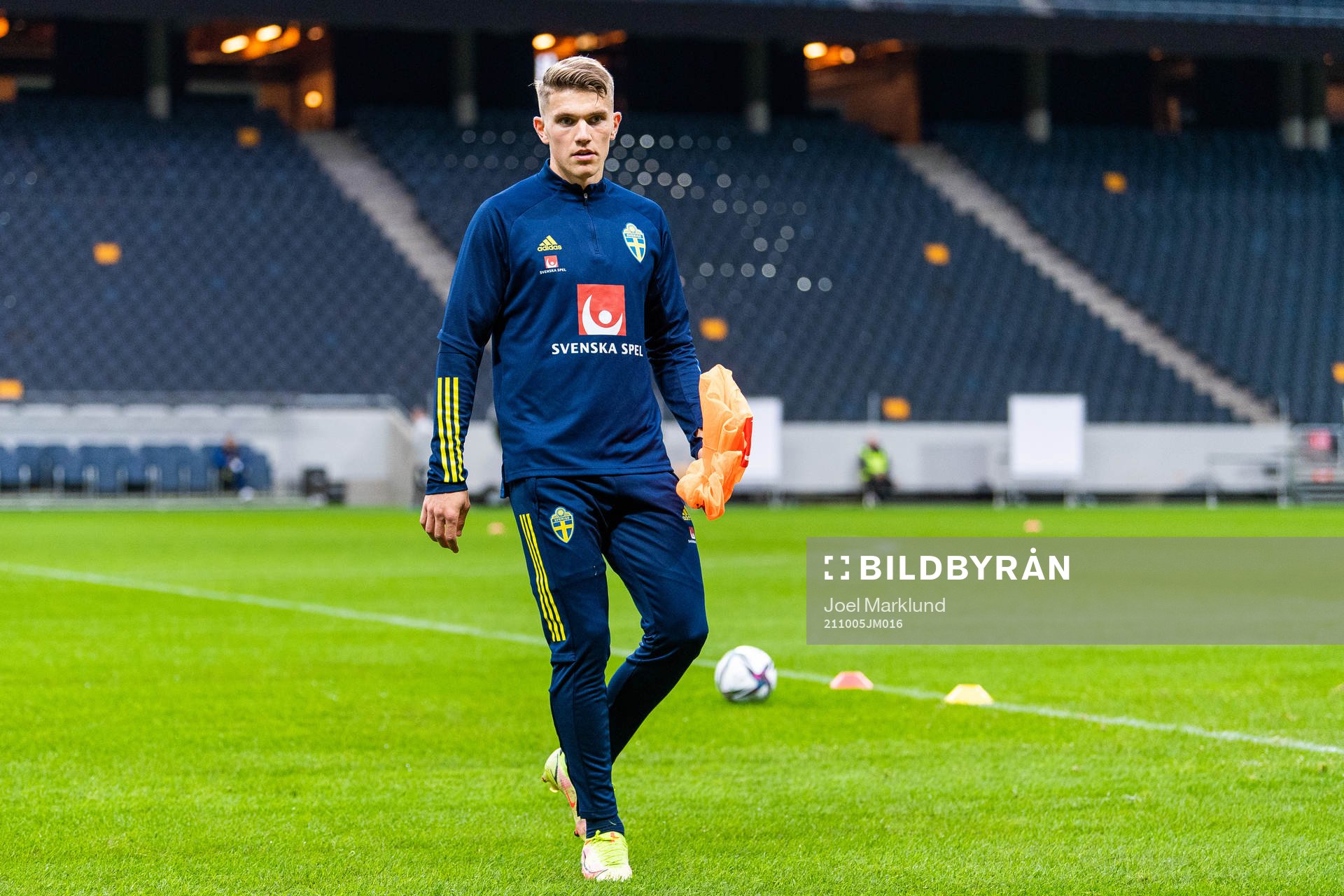 Viktor Gyökeres of the Swedish national football team