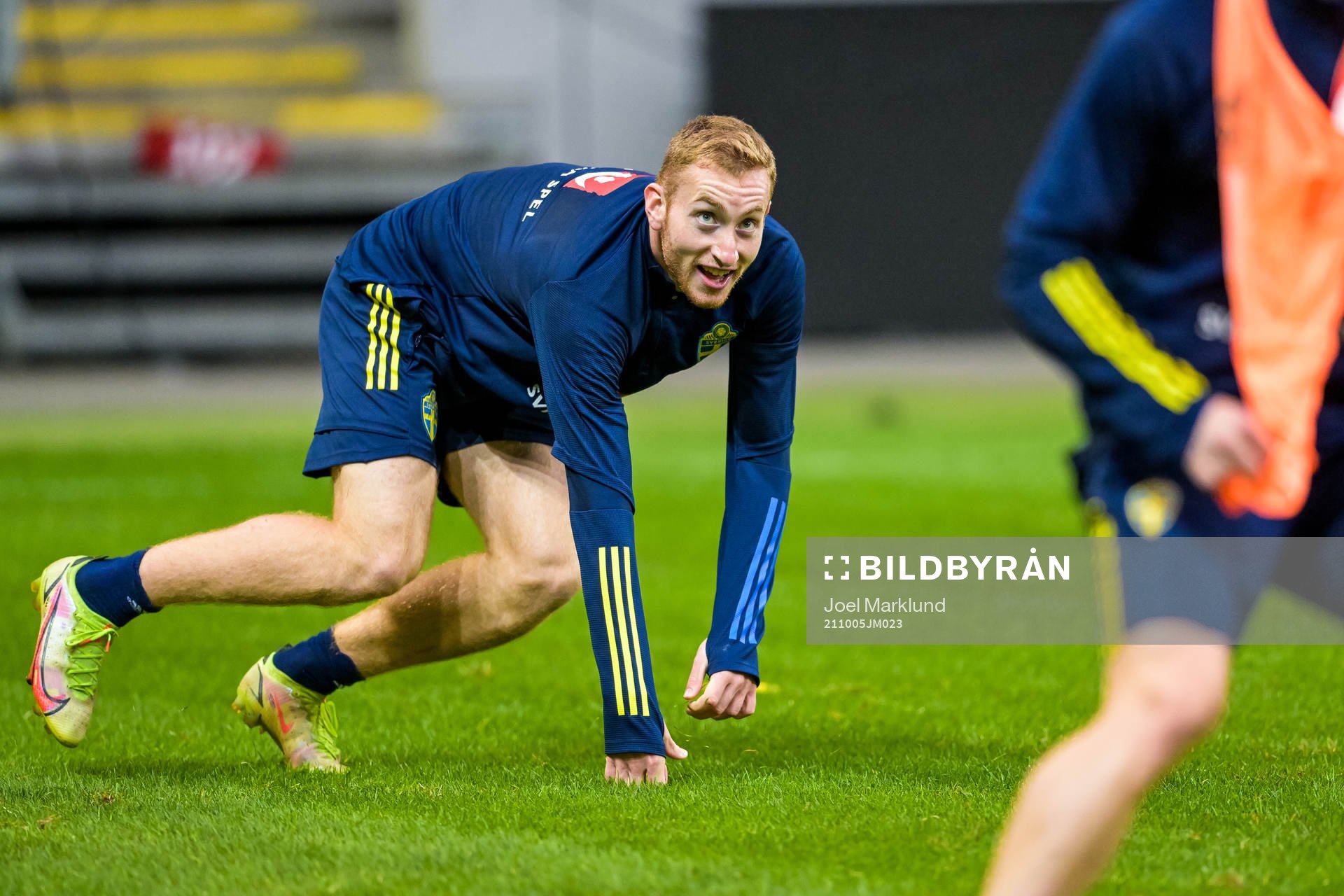 Dejan Kulusevski of the Swedish national football team