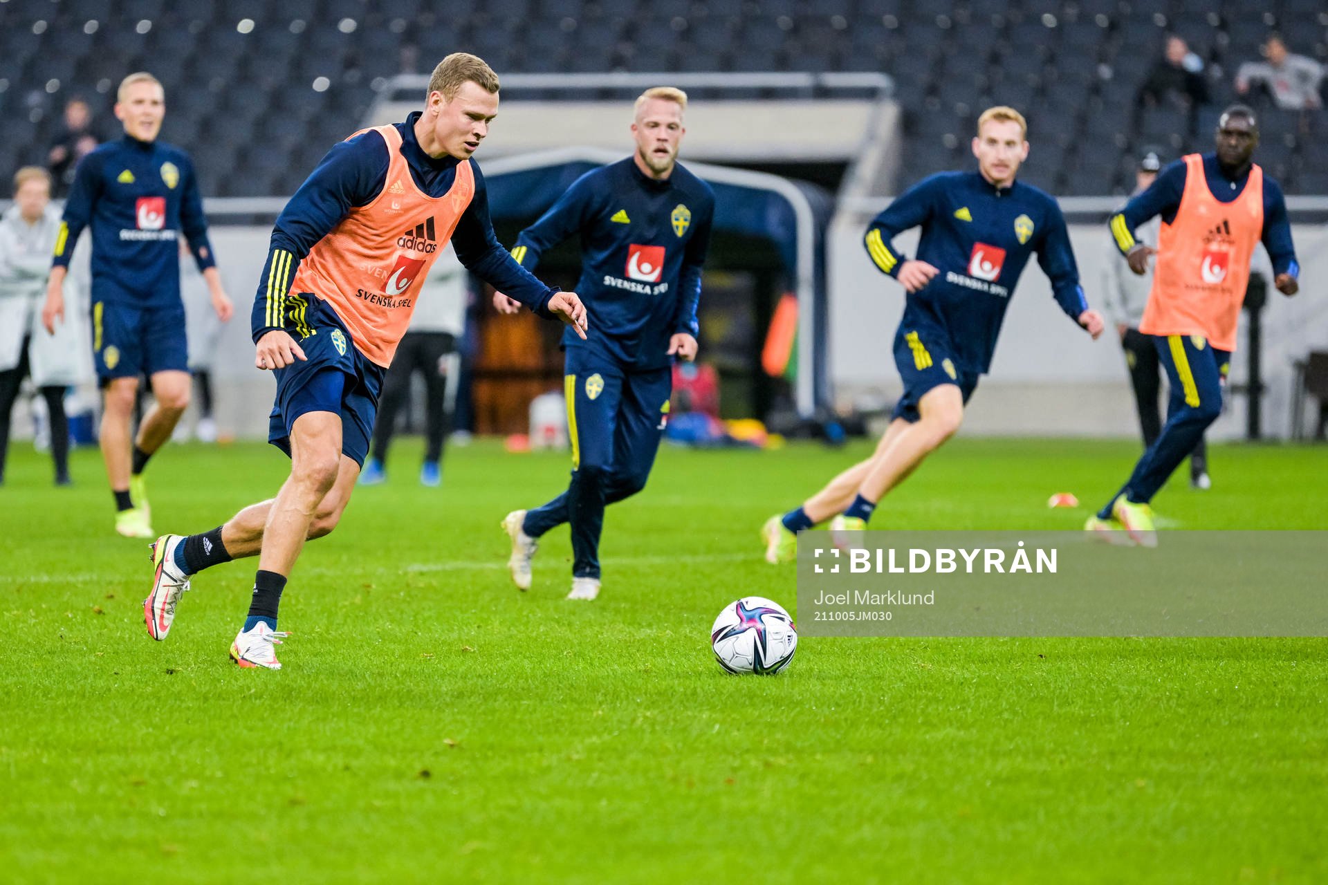 Viktor Claesson of the Swedish national football team