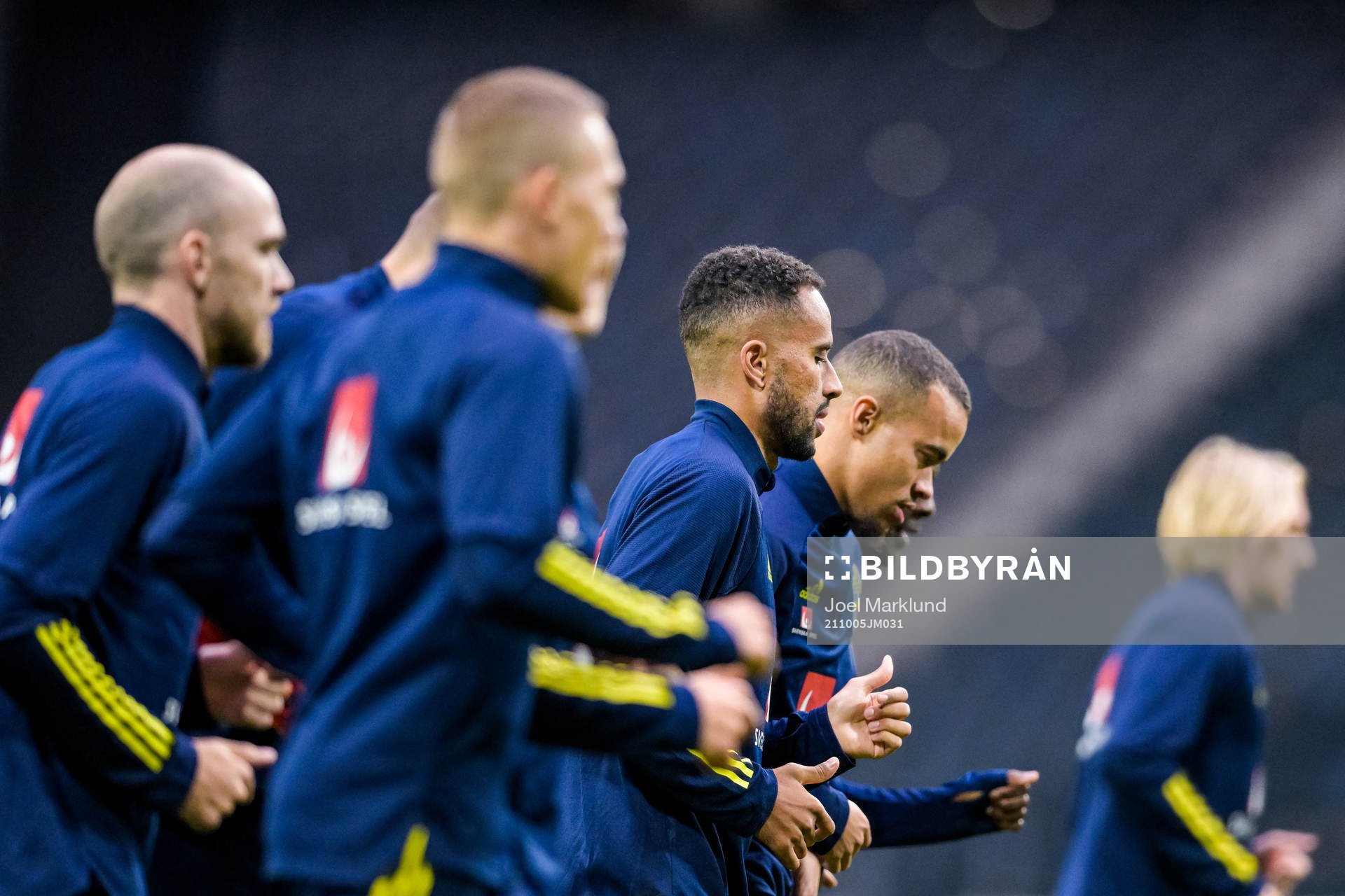 Isaac Kiese-Thelin of the Swedish national football team