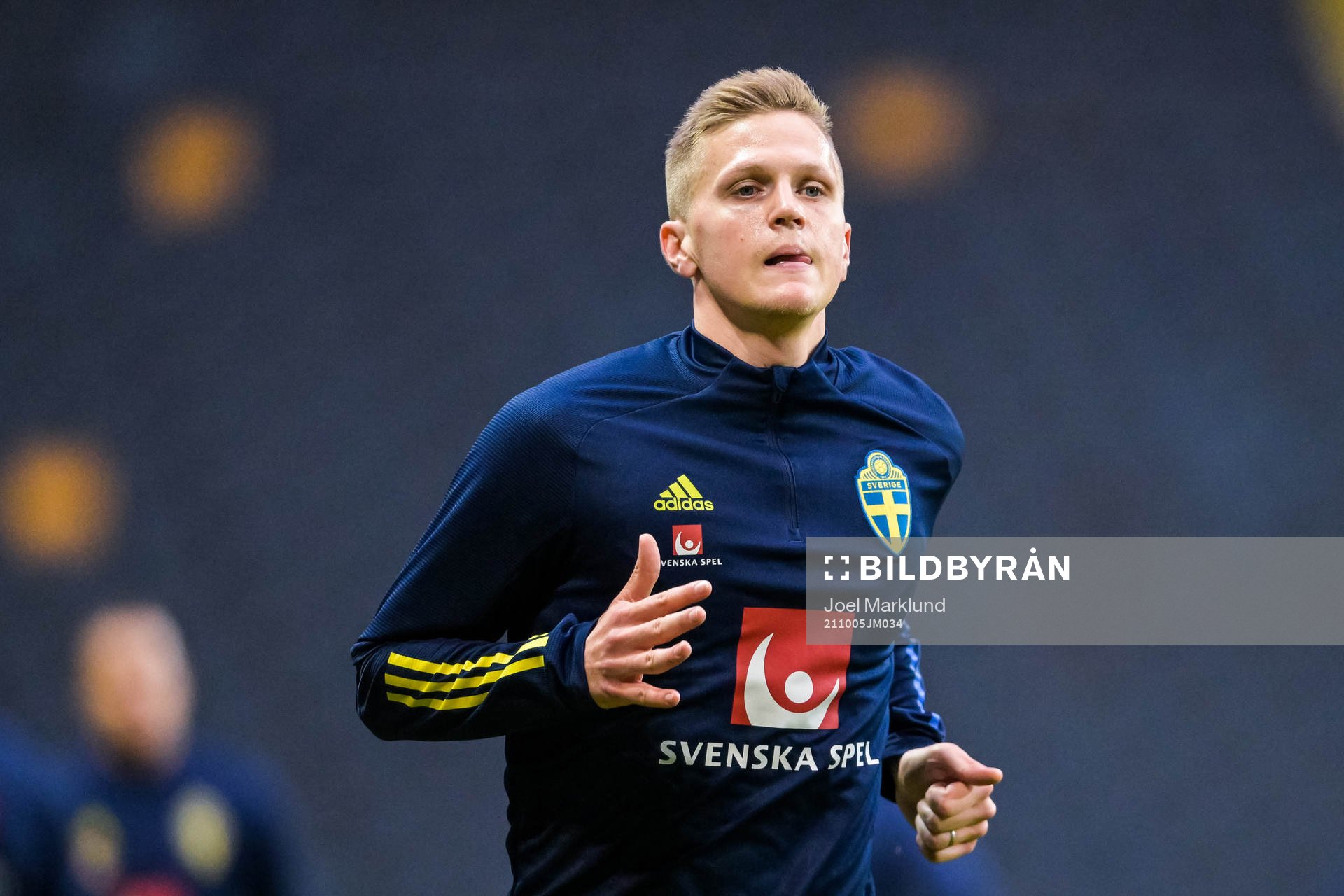 Joakim Nilsson of the Swedish national football team